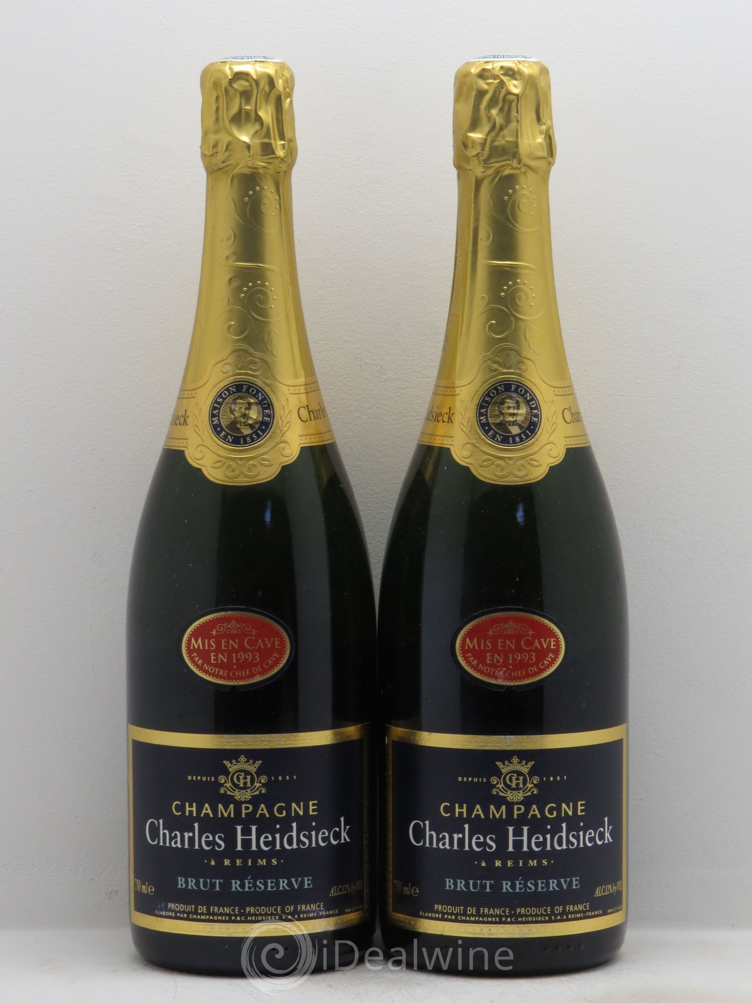 Brut Réserve Charles Heidsieck - Lot de 2 bouteilles - 0