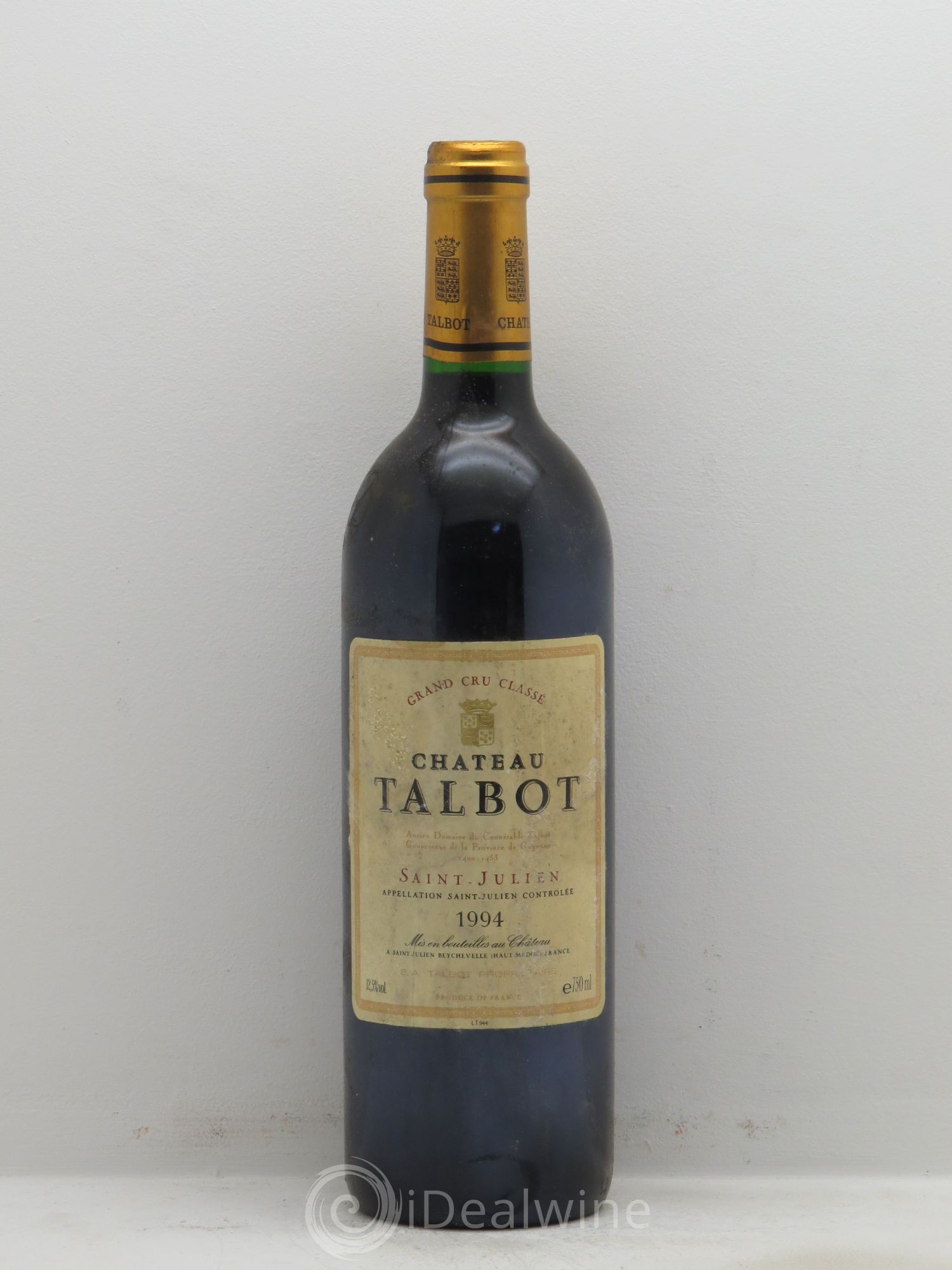 Château Talbot 4ème Grand Cru Classé 1994 - Lot de 1 bouteille - 0