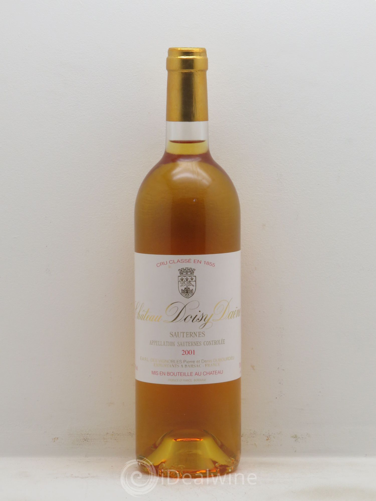 Château Doisy Daëne 2ème Grand Cru Classé 2001 - Lotto di 1 bottiglia - 0