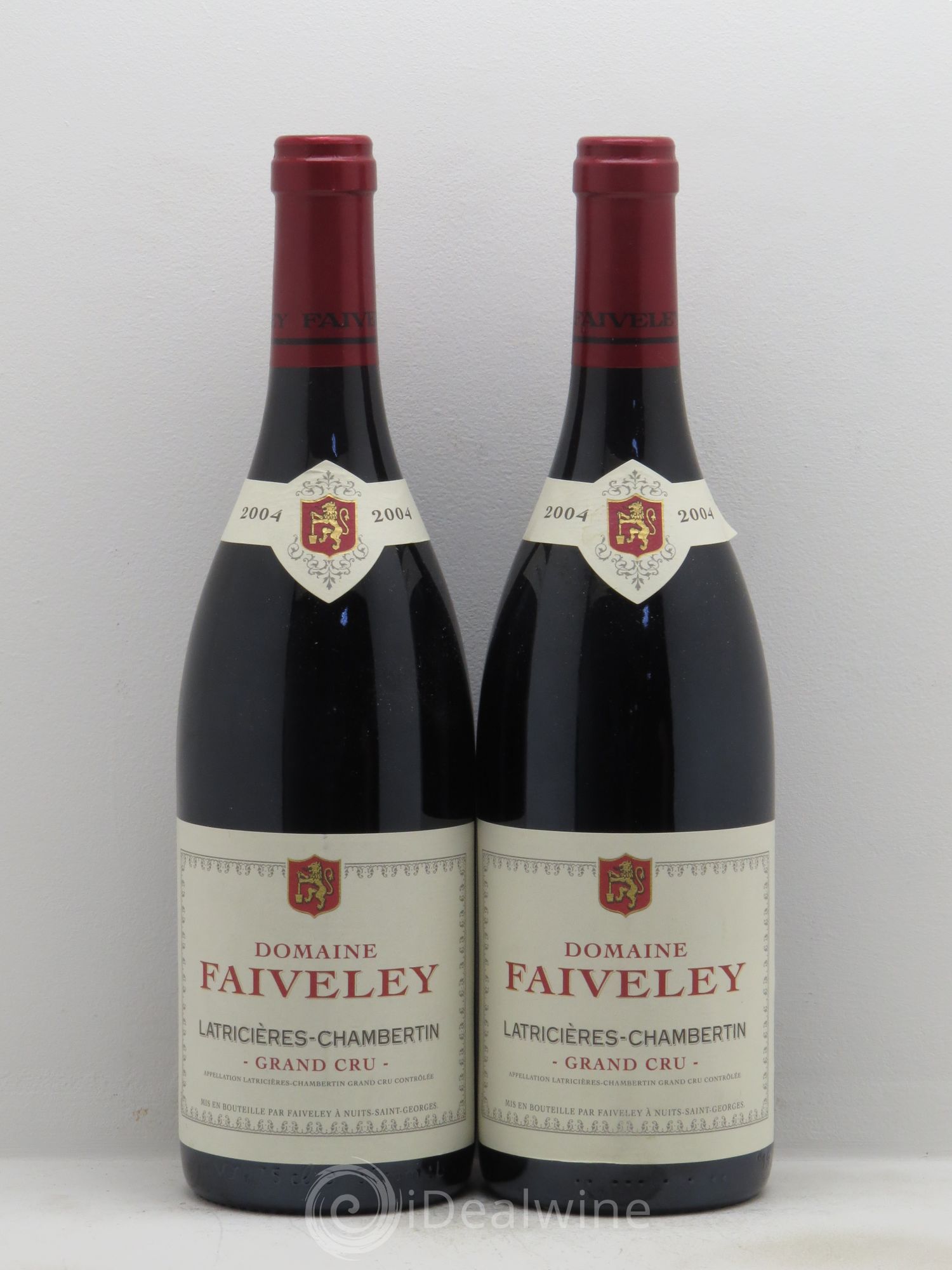 Latricières-Chambertin Grand Cru Faiveley 2004 - Lot de 2 bouteilles - 0