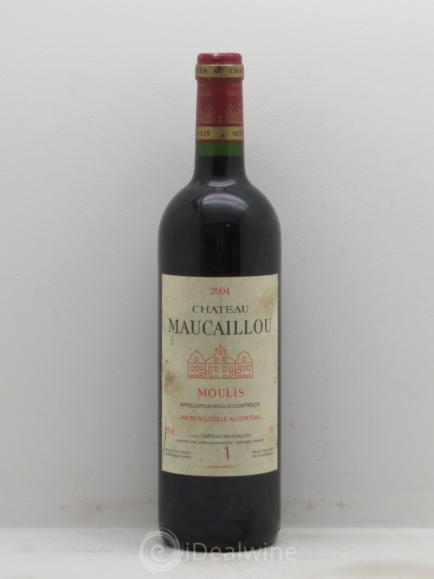 Château Maucaillou 2004 - Lot de 1 bouteille - 0