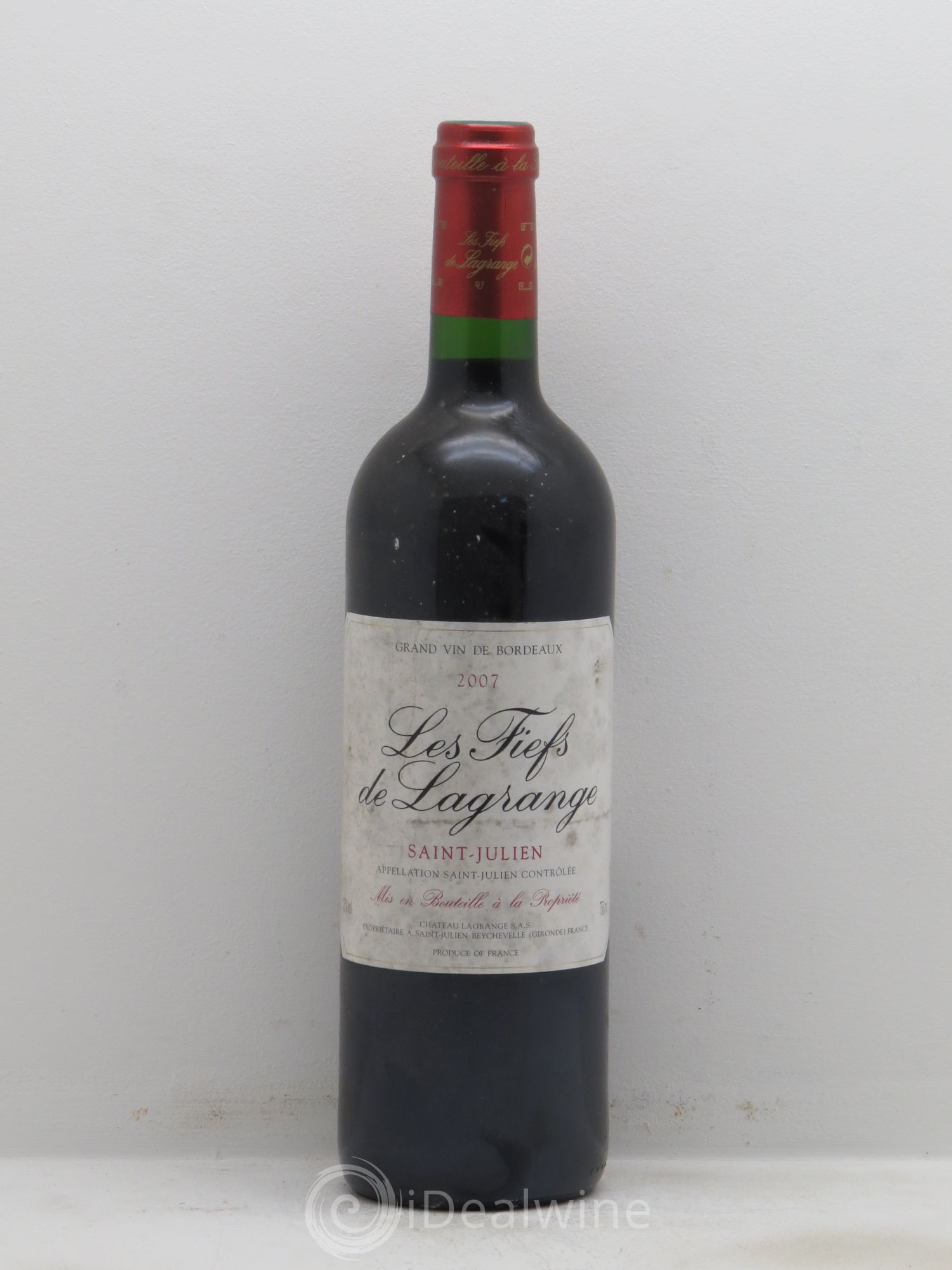 Les Fiefs de Lagrange Second Vin 2007 - Lot de 1 bouteille - 0