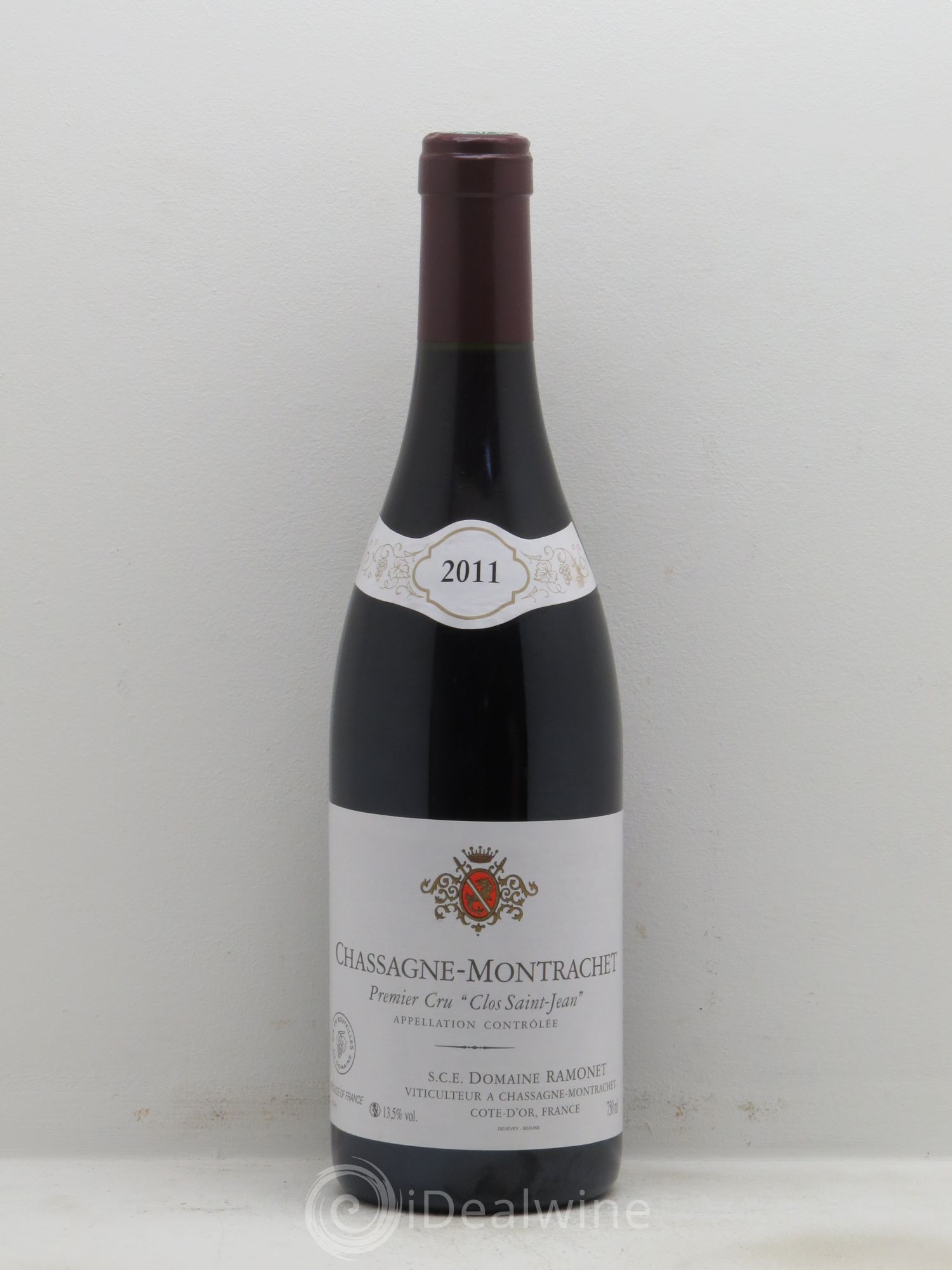 Chassagne-Montrachet 1er Cru Clos Saint-Jean Ramonet (Domaine) 2011 - Lot de 1 bouteille - 0