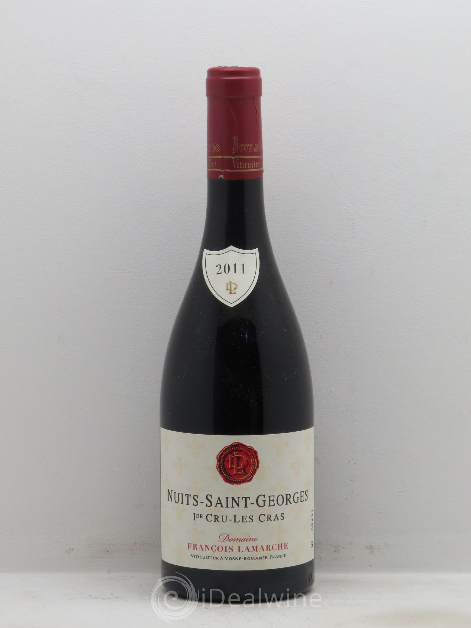 Nuits-Saint-Georges 1er Cru Les Cras Lamarche (Domaine) 2011 - Lot de 1 bouteille - 0
