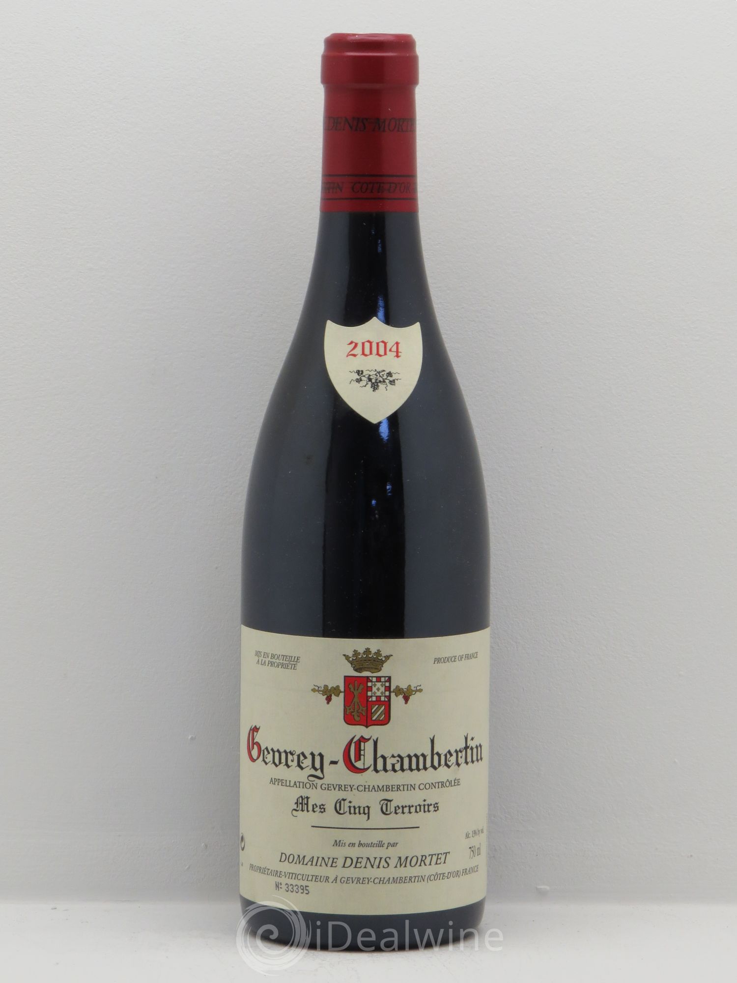 Gevrey-Chambertin Mes Cinq Terroirs Denis Mortet (Domaine) 2004 - Lot de 1 bouteille - 0