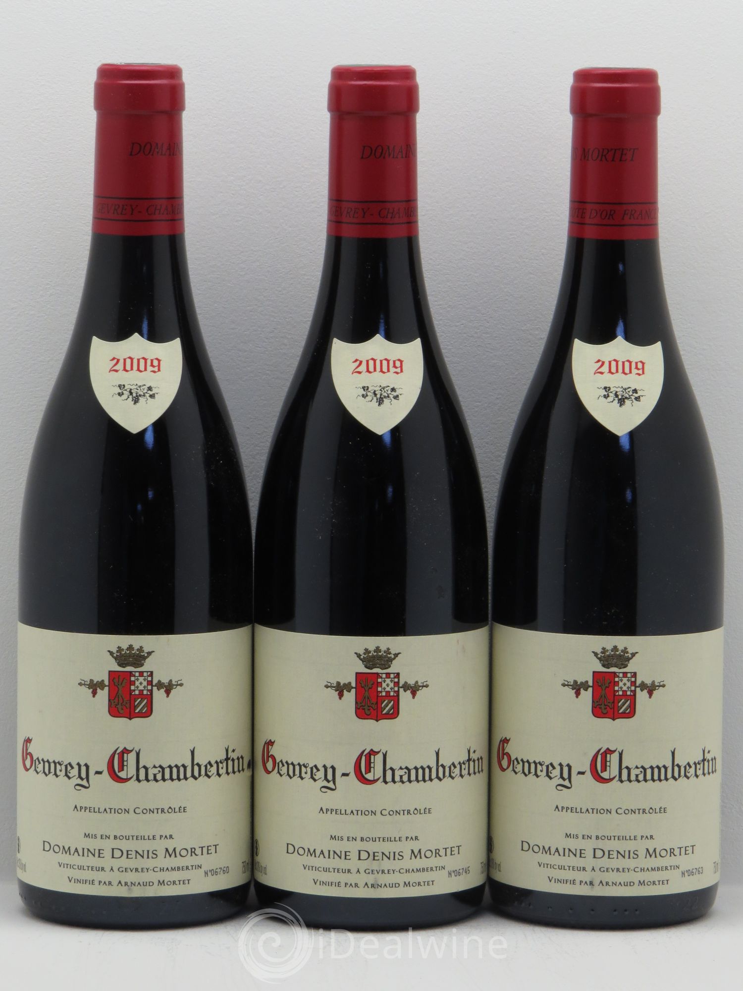 Gevrey-Chambertin Denis Mortet (Domaine) 2009 - Lot de 3 bouteilles - 0