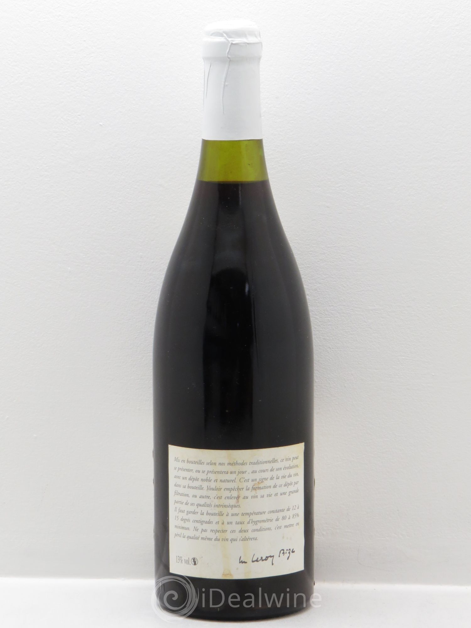 Nuits-Saint-Georges 1er Cru Les Poulettes - Leroy SA 1999 - Posten von 1 Flasche - 1
