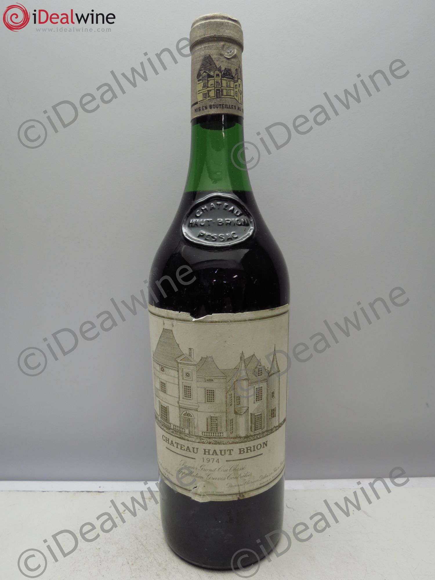 Château Haut Brion 1er Grand Cru Classé 1974 - Lot de 1 bouteille - 0
