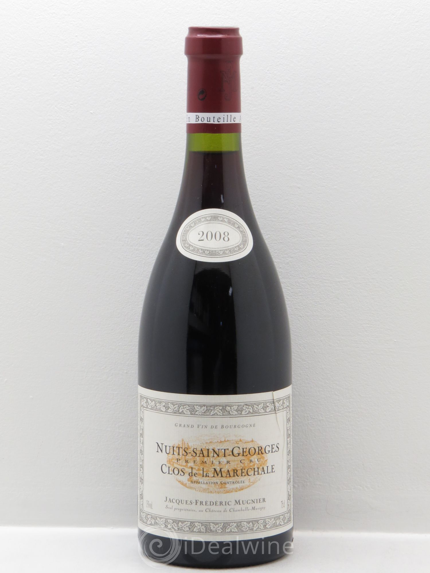 Nuits-Saint-Georges 1er Cru Clos de La Maréchale Jacques-Frédéric Mugnier 2008 - Lot de 6 bouteilles - 0