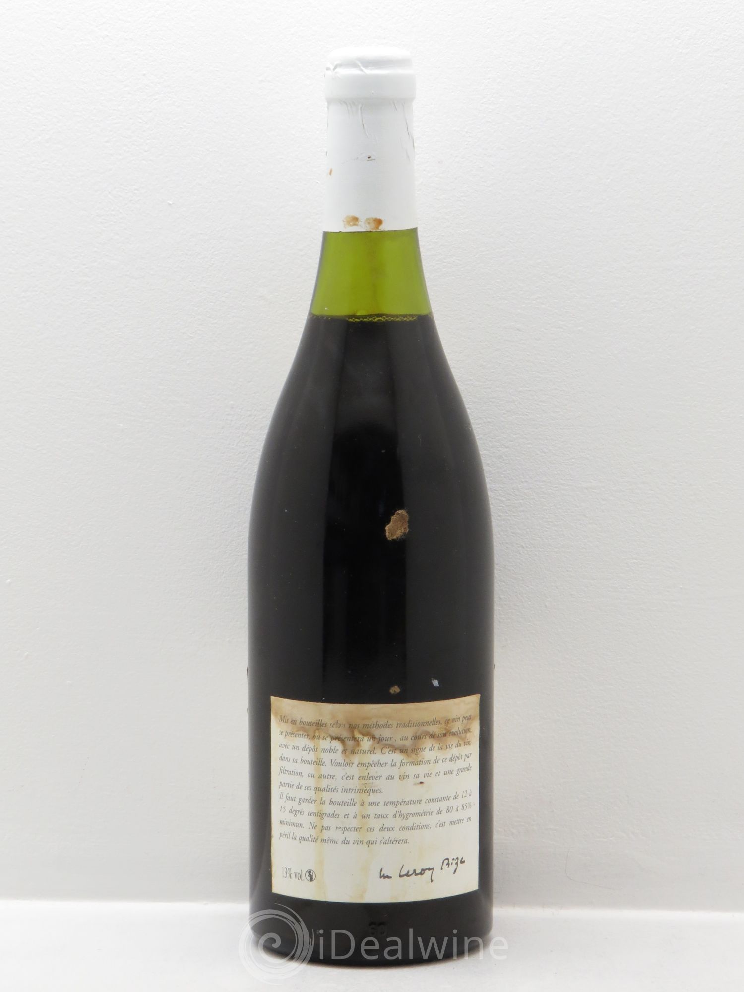 Nuits-Saint-Georges 1er Cru Les Poulettes - Leroy SA 1999 - Posten von 1 Flasche - 1