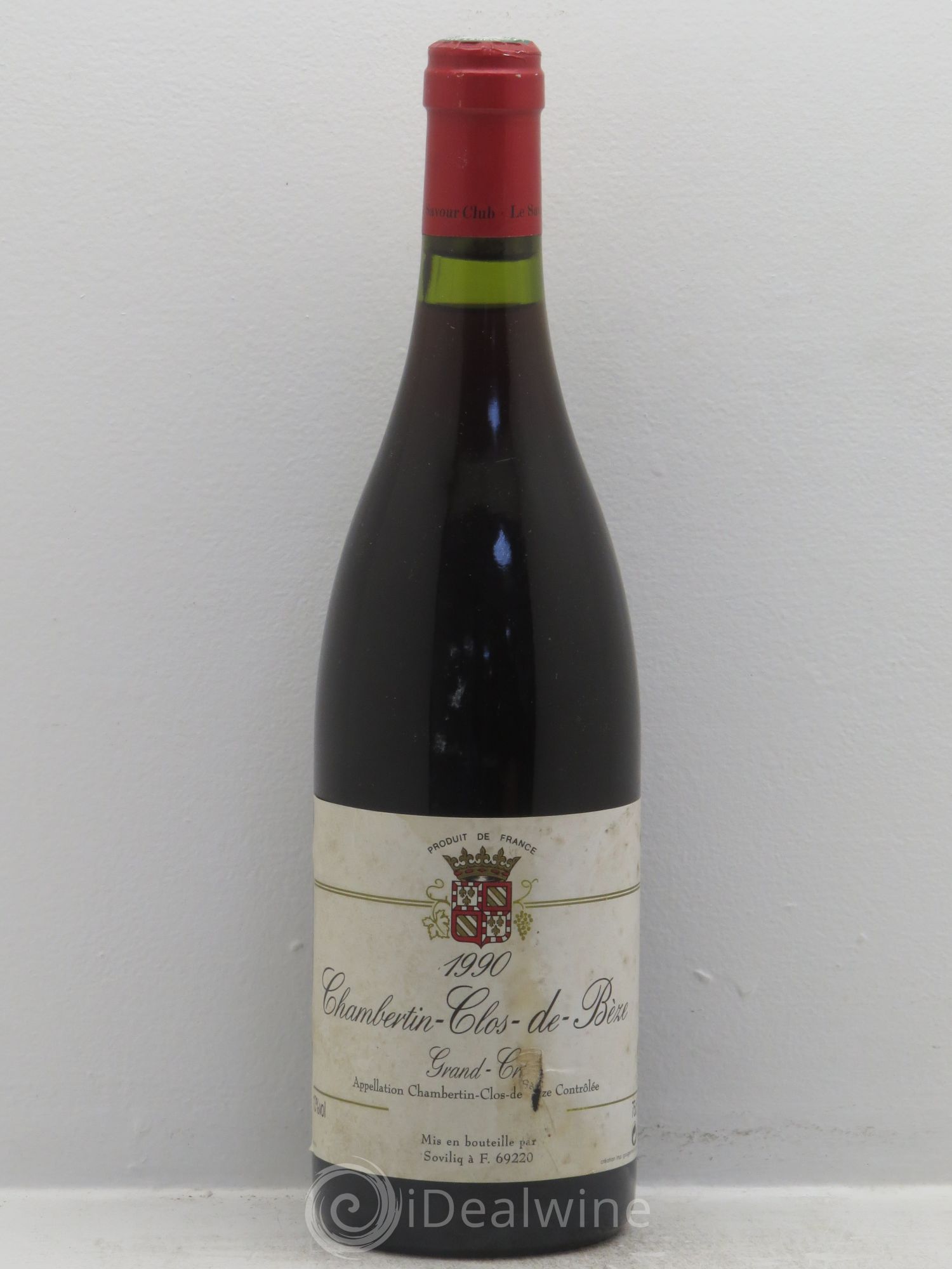 Chambertin Clos de Bèze Grand Cru Domaine Savour Club 1990 - Posten von 1 Flasche - 0