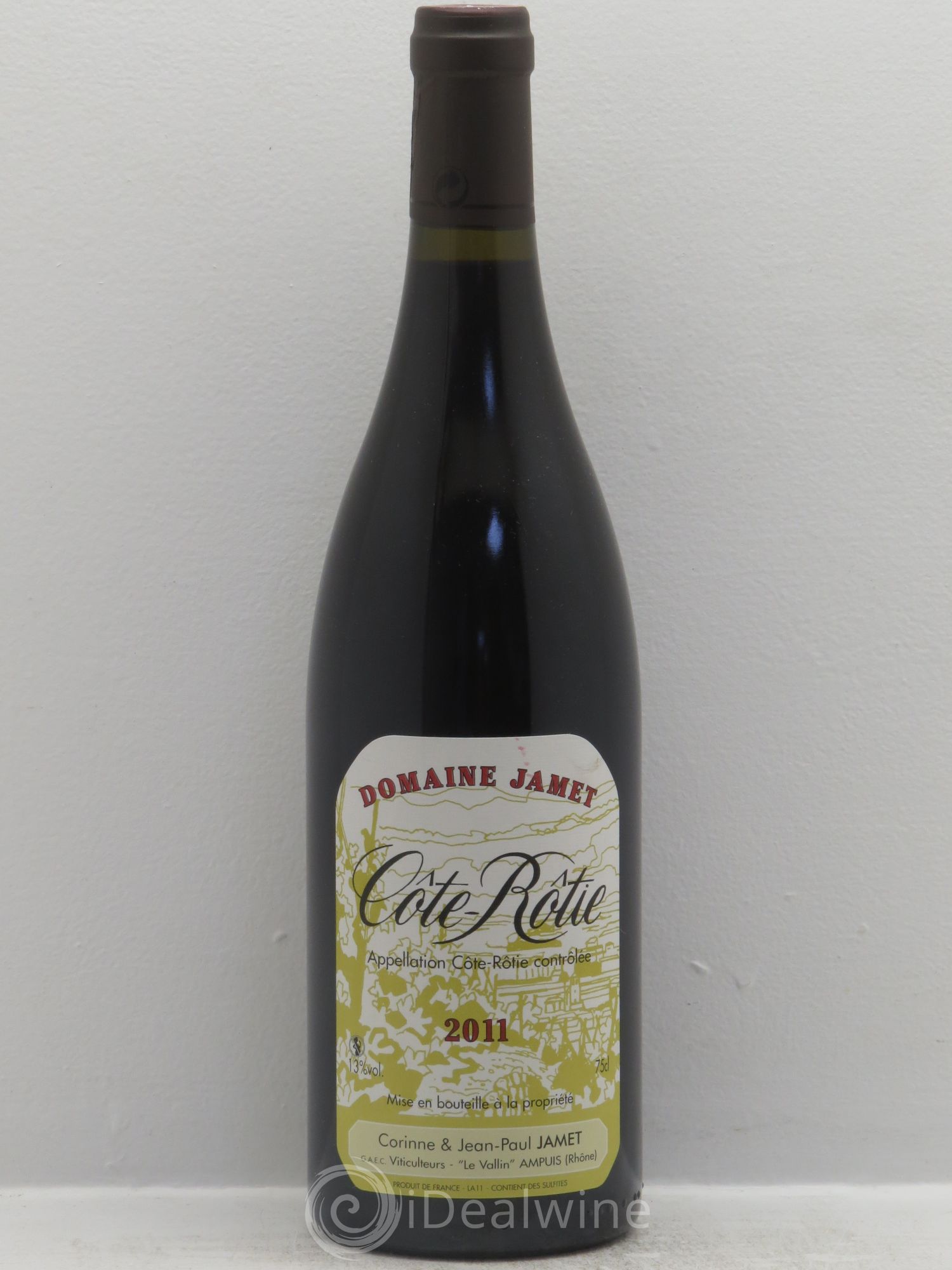 Côte-Rôtie Jamet (Domaine) 2011 - Lot de 1 bouteille - 0