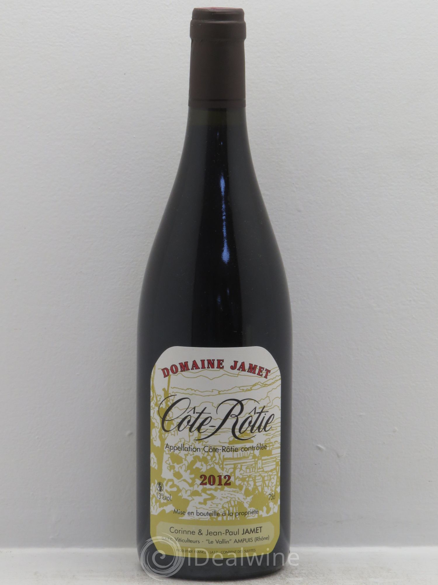 Côte-Rôtie Jamet (Domaine) 2012 - Lot de 1 bouteille - 0