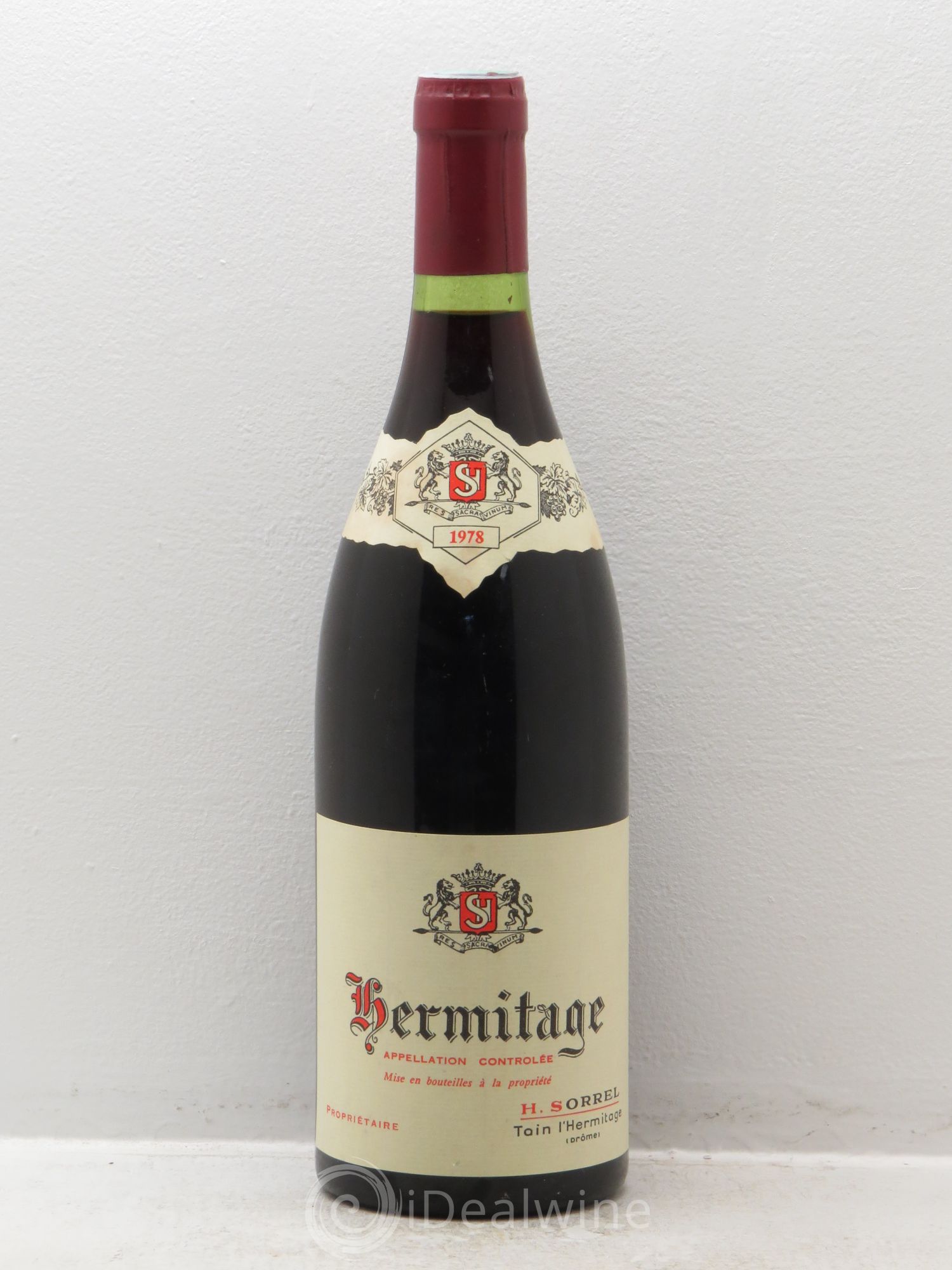 Hermitage Marc Sorrel 1978 - Lot de 1 bouteille - 0