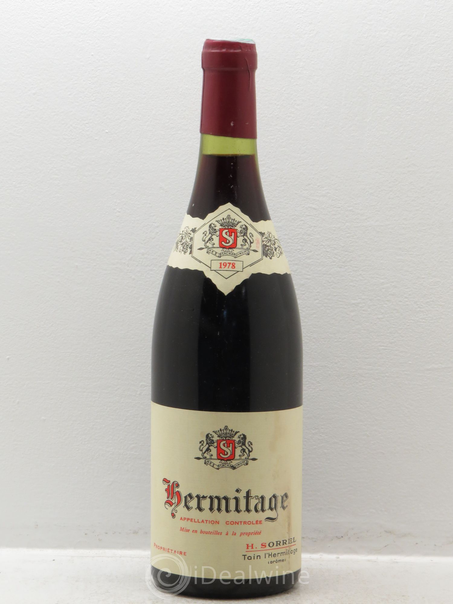Hermitage Marc Sorrel 1978 - Lot de 1 bouteille - 0
