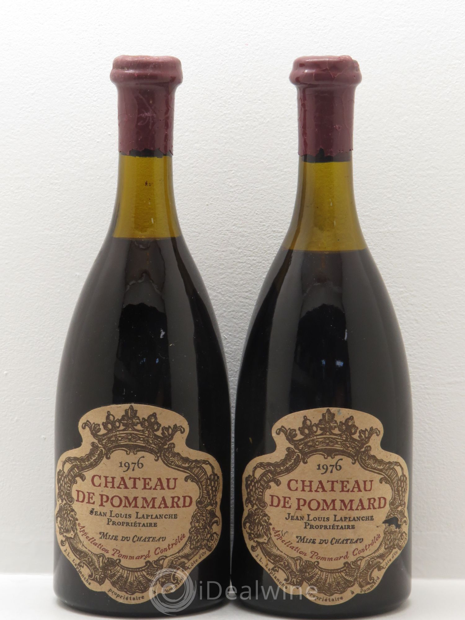 Pommard Château de Pommard 1976 - Lot de 2 bouteilles - 0