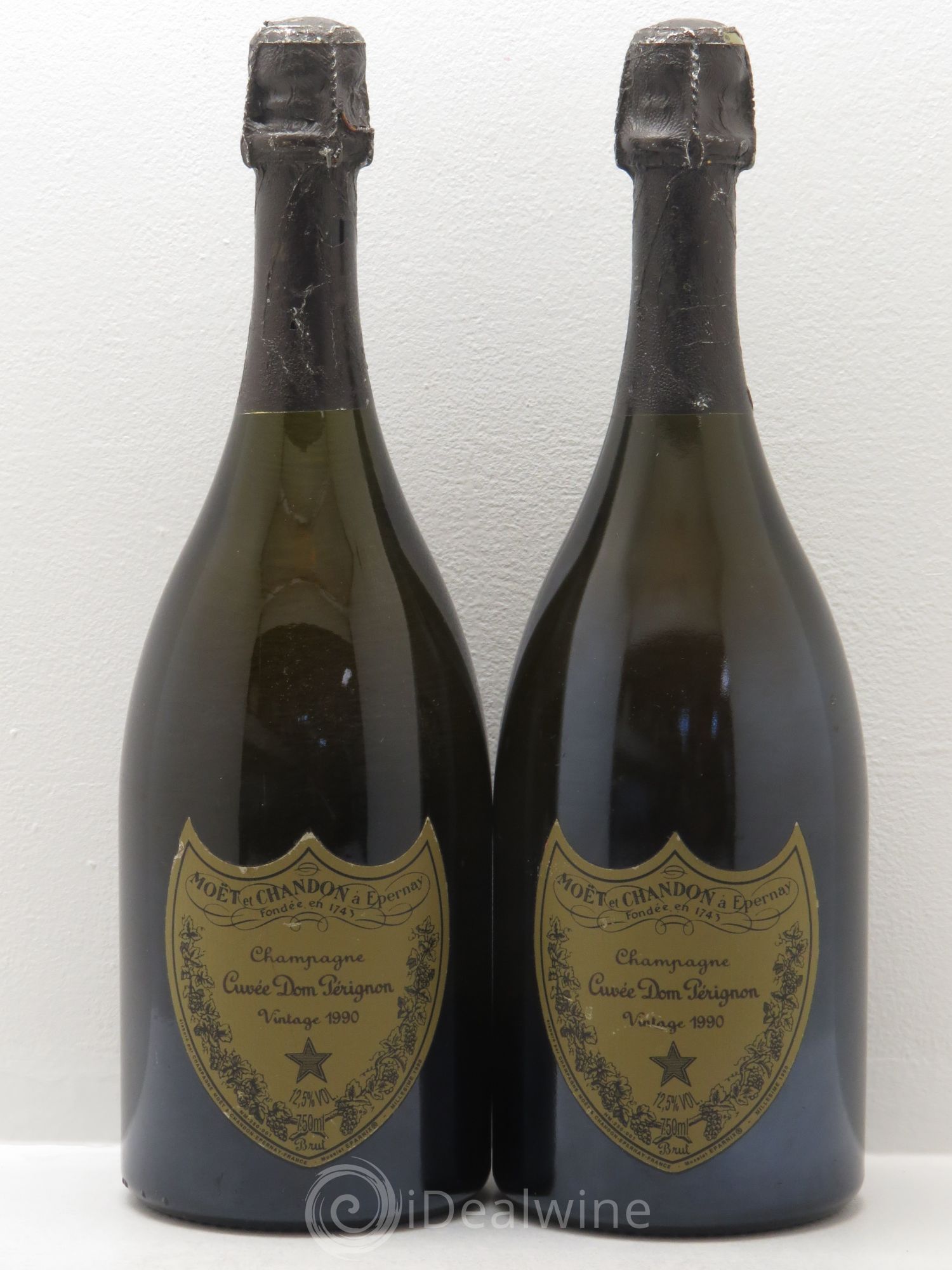 Brut Dom Pérignon 1990 - Lot de 2 bouteilles - 0