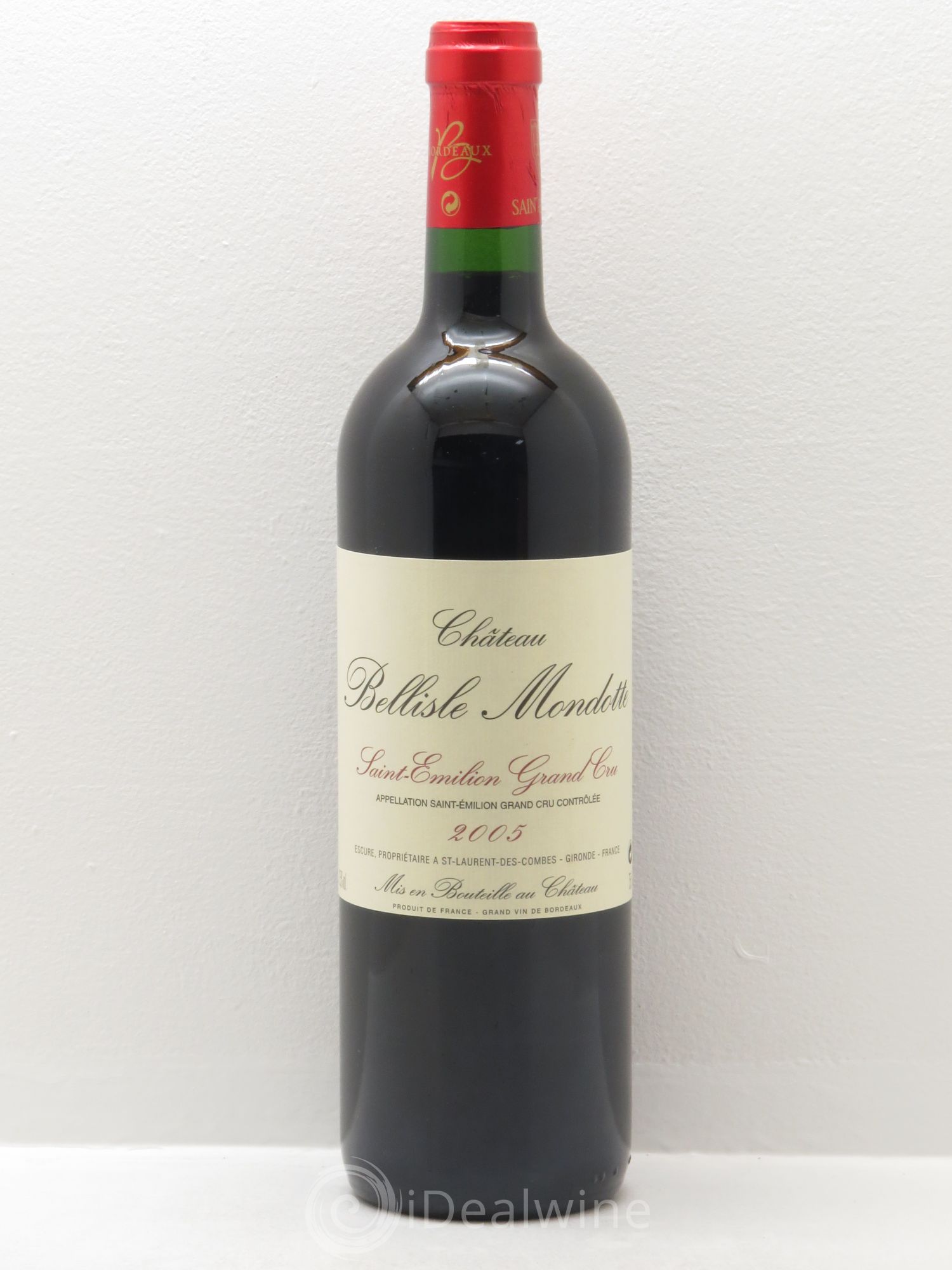 Château Bellisle Mondotte 2005 - Lot de 12 bouteilles - 0