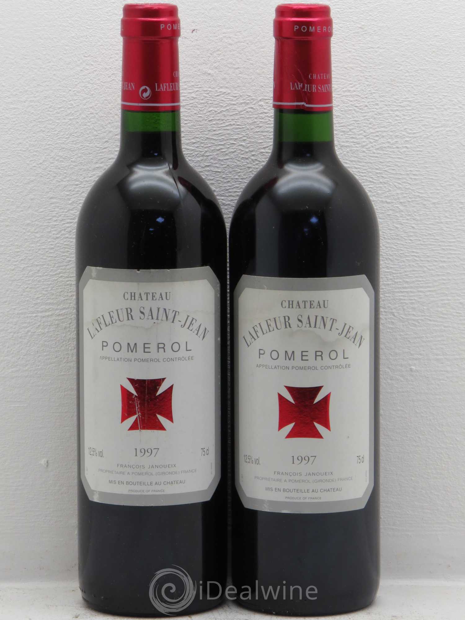 Bordeaux Lafleur Saint Jean Pomerol 1997 - Lotto di 5 bottiglie - 2