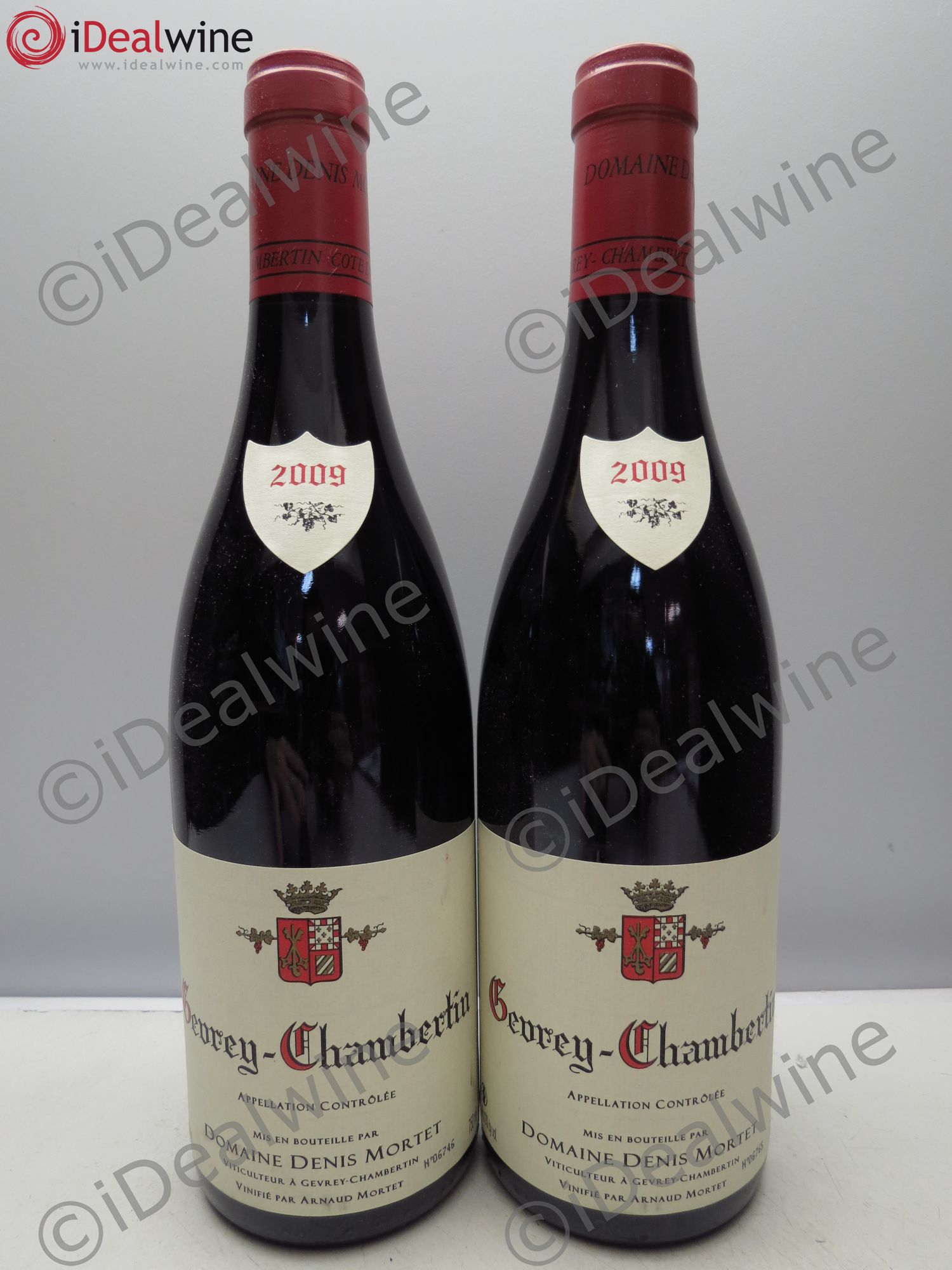Gevrey-Chambertin Denis Mortet (Domaine) 2009 - Lot de 2 bouteilles - 0