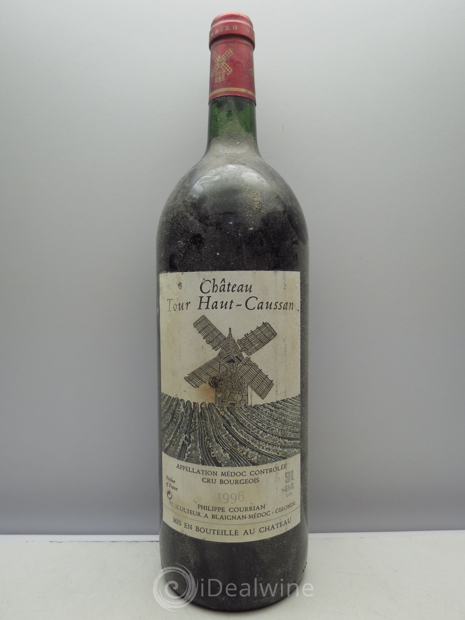 Château Tour Haut-Caussan Cru Bourgeois 1996 - Lot de 1 magnum - 0