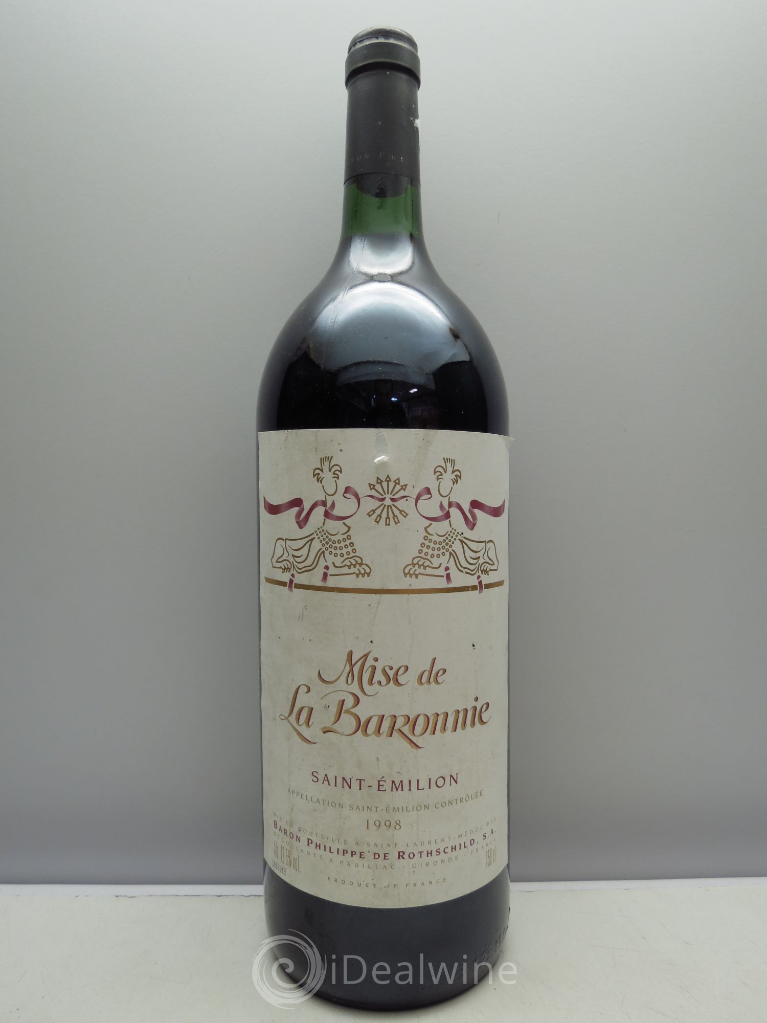 Saint-Émilion Mise de la Baronnie 1998 - Lot de 1 magnum - 0