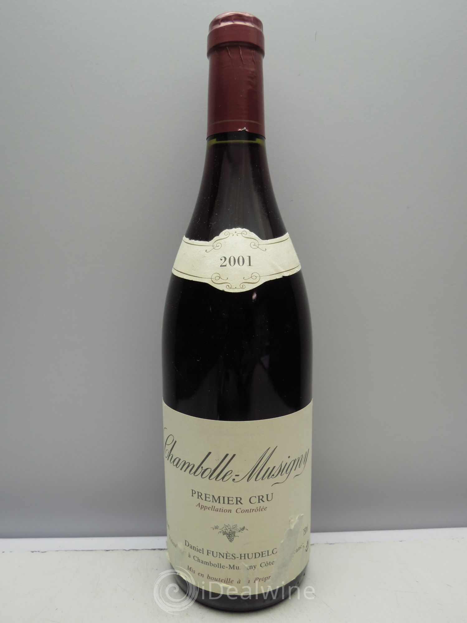 Chambolle-Musigny Hudelot 2001 - Lot de 1 bouteille - 0