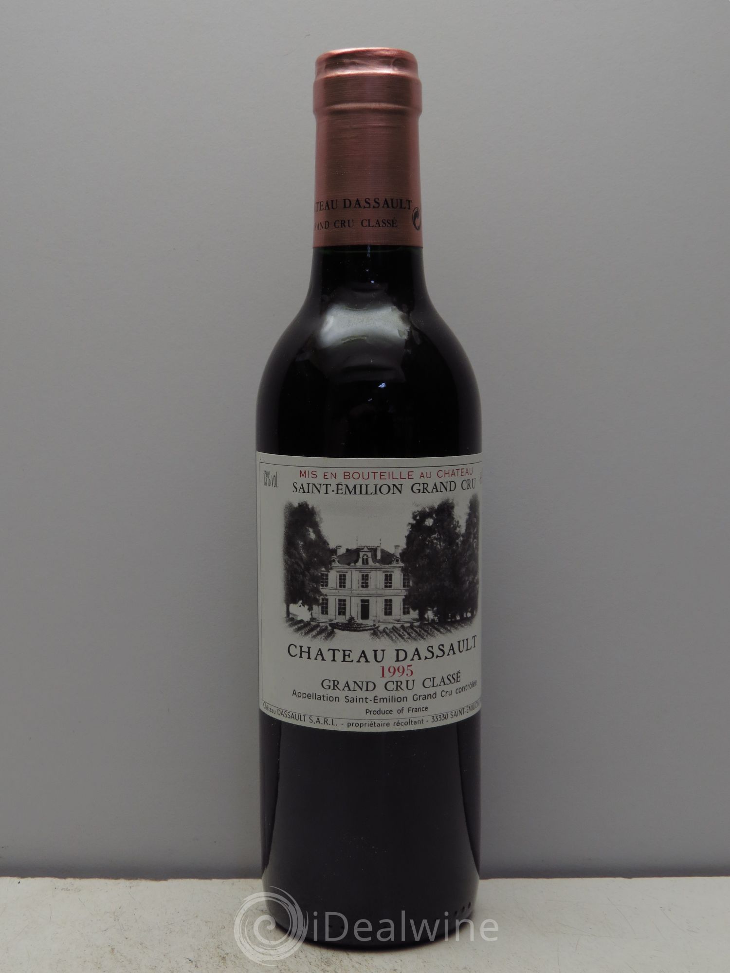Château Dassault Grand Cru Classé 1995 - Lot de 12 demi bouteilles - 0