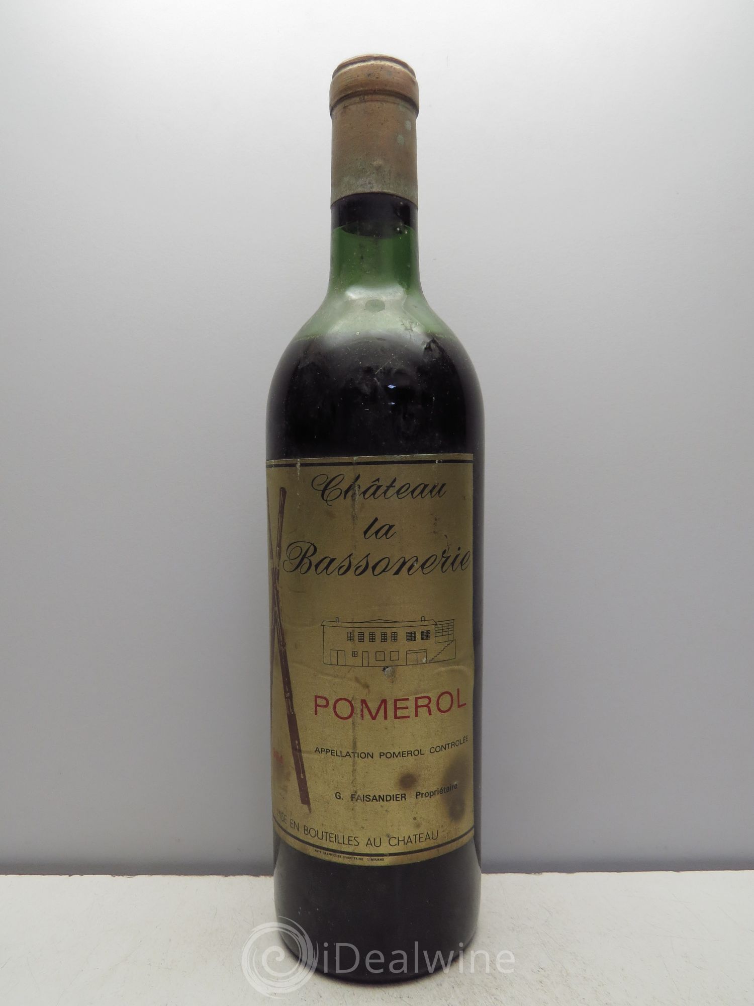 Château La Bassonnerie 1964 - Lot de 1 bouteille - 0