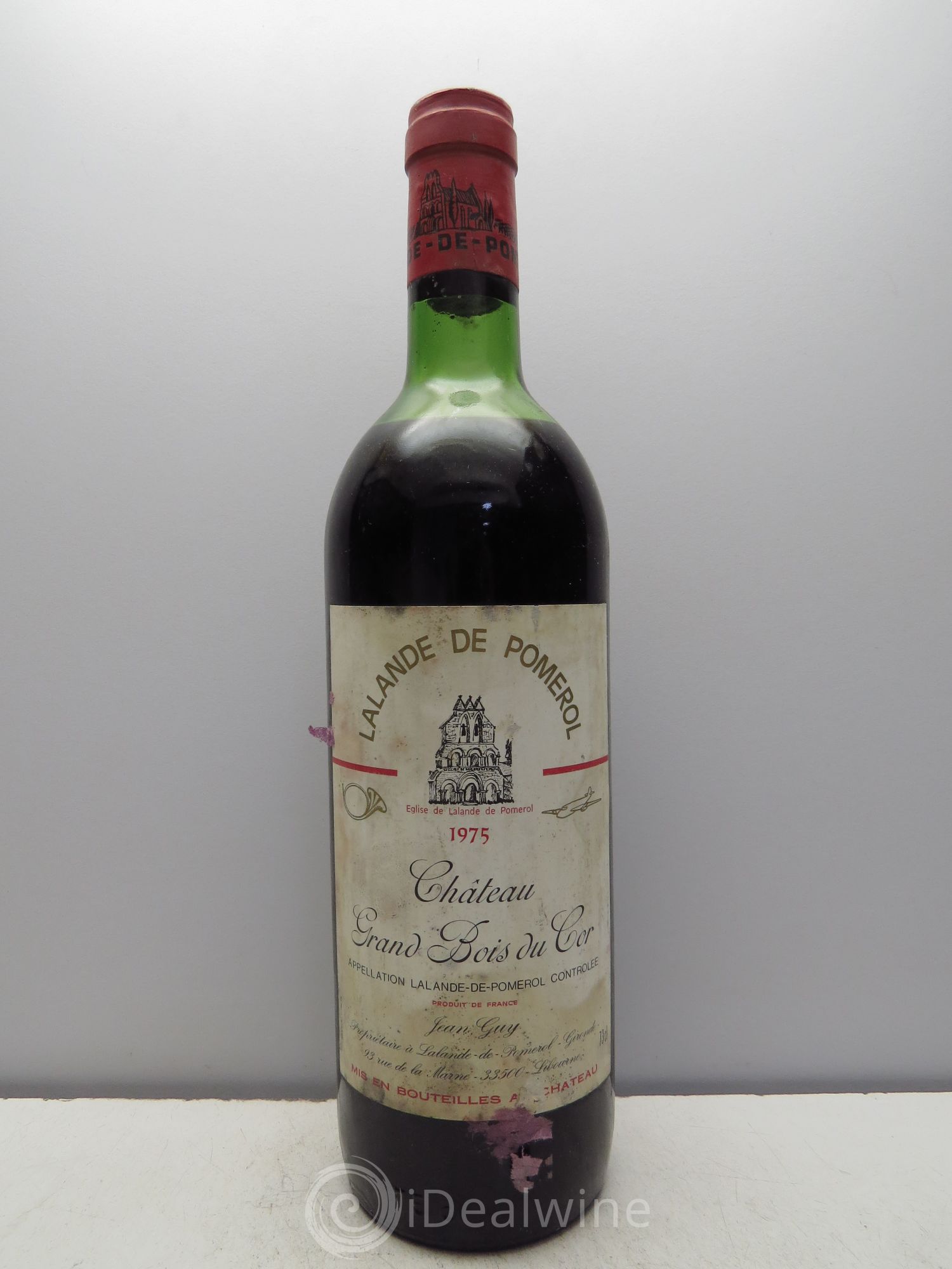 Bordeaux Château Grand Bois du Cor Lalande de Pomerol 1975 - Posten von 6 Flaschen - 0