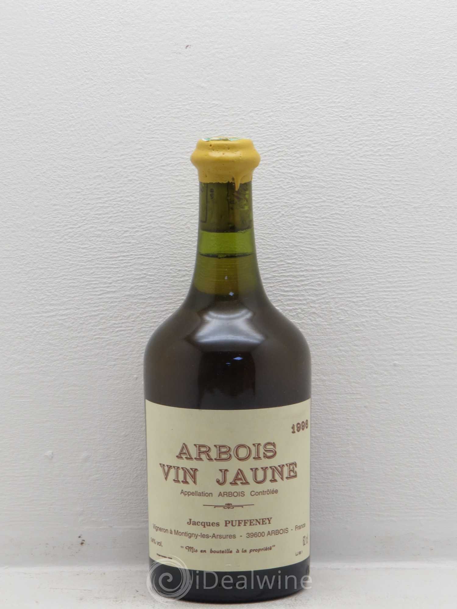 Arbois Vin Jaune Puffeney 1996 - Lot de 1 bouteille - 0