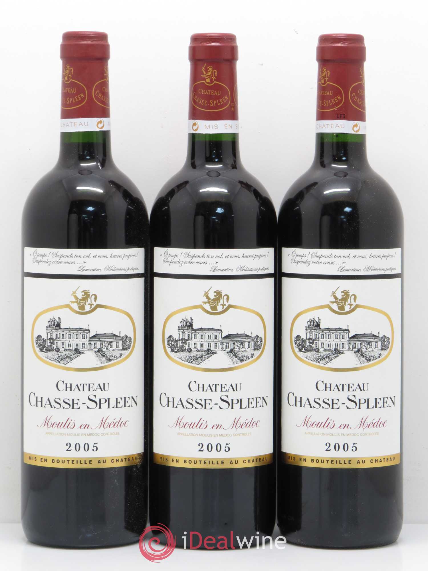 Château Chasse Spleen 2005 - Lot de 12 bouteilles - 2