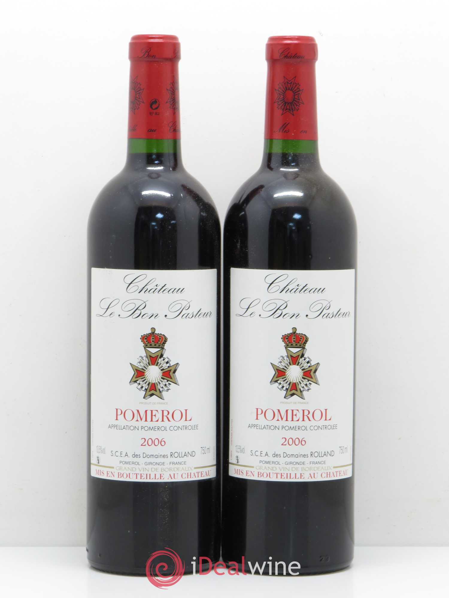Château le Bon Pasteur 2006 - Lot de 5 bouteilles - 2
