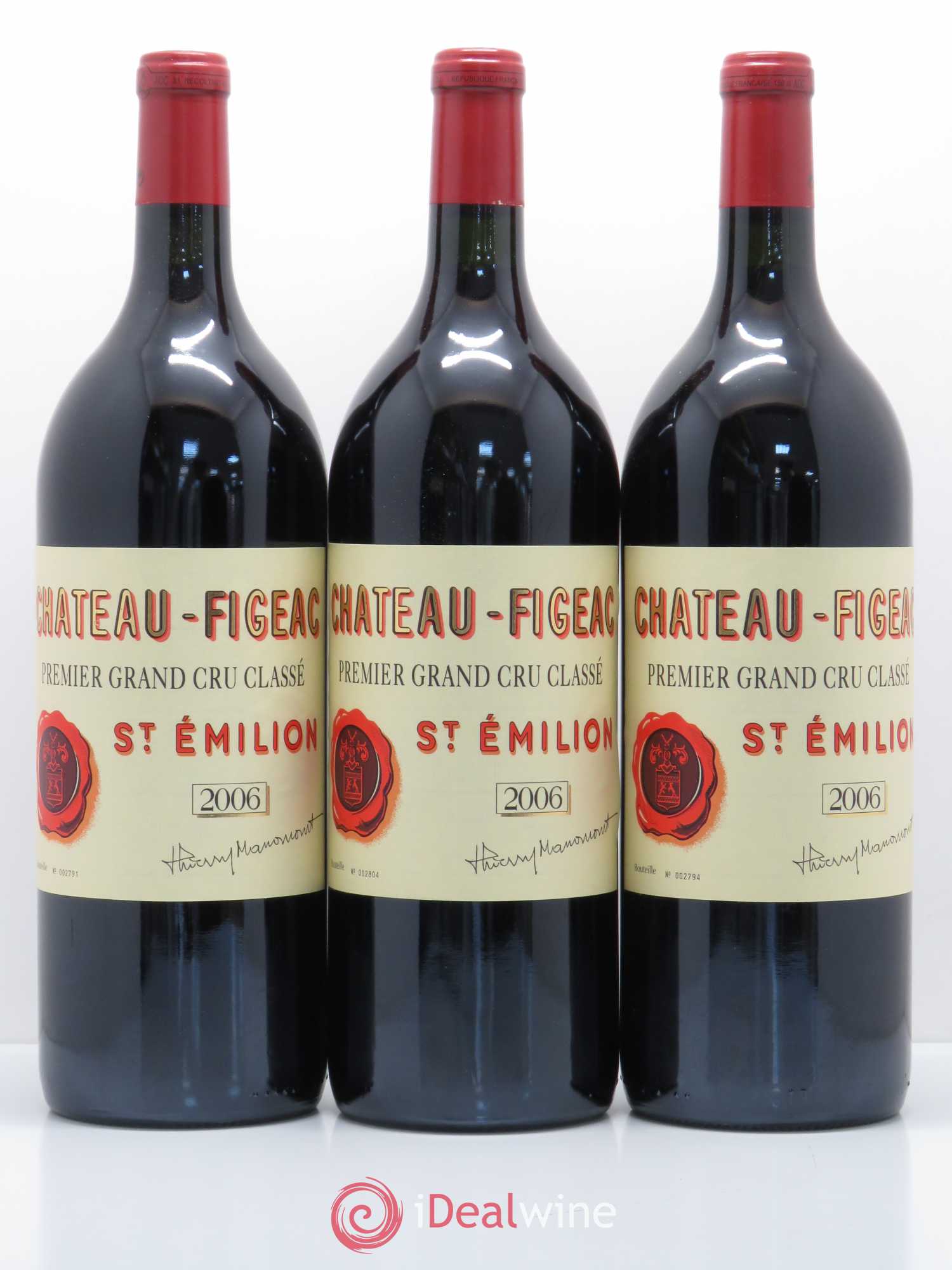 Château Figeac 1er Grand Cru Classé A 2006 - Lot de 6 magnums - 1