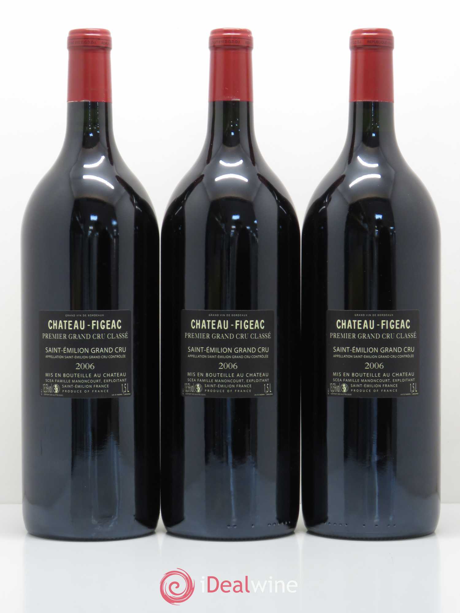 Château Figeac 1er Grand Cru Classé A 2006 - Lot de 6 magnums - 4