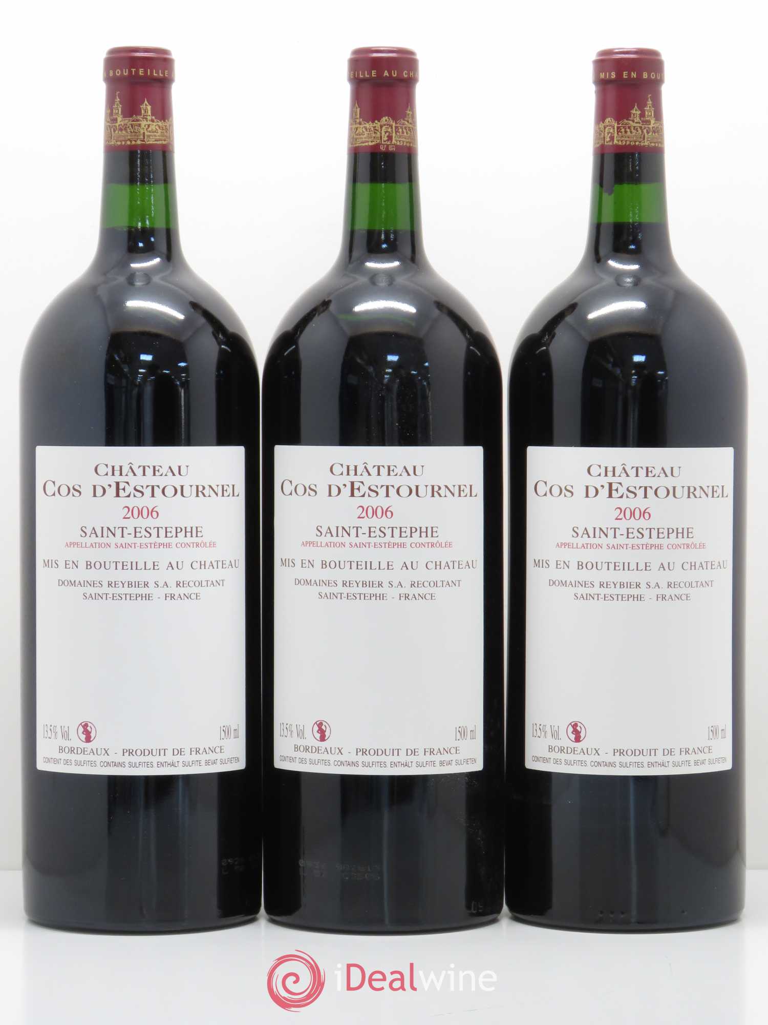 Cos d'Estournel 2ème Grand Cru Classé 2006 - Lot de 6 magnums - 2