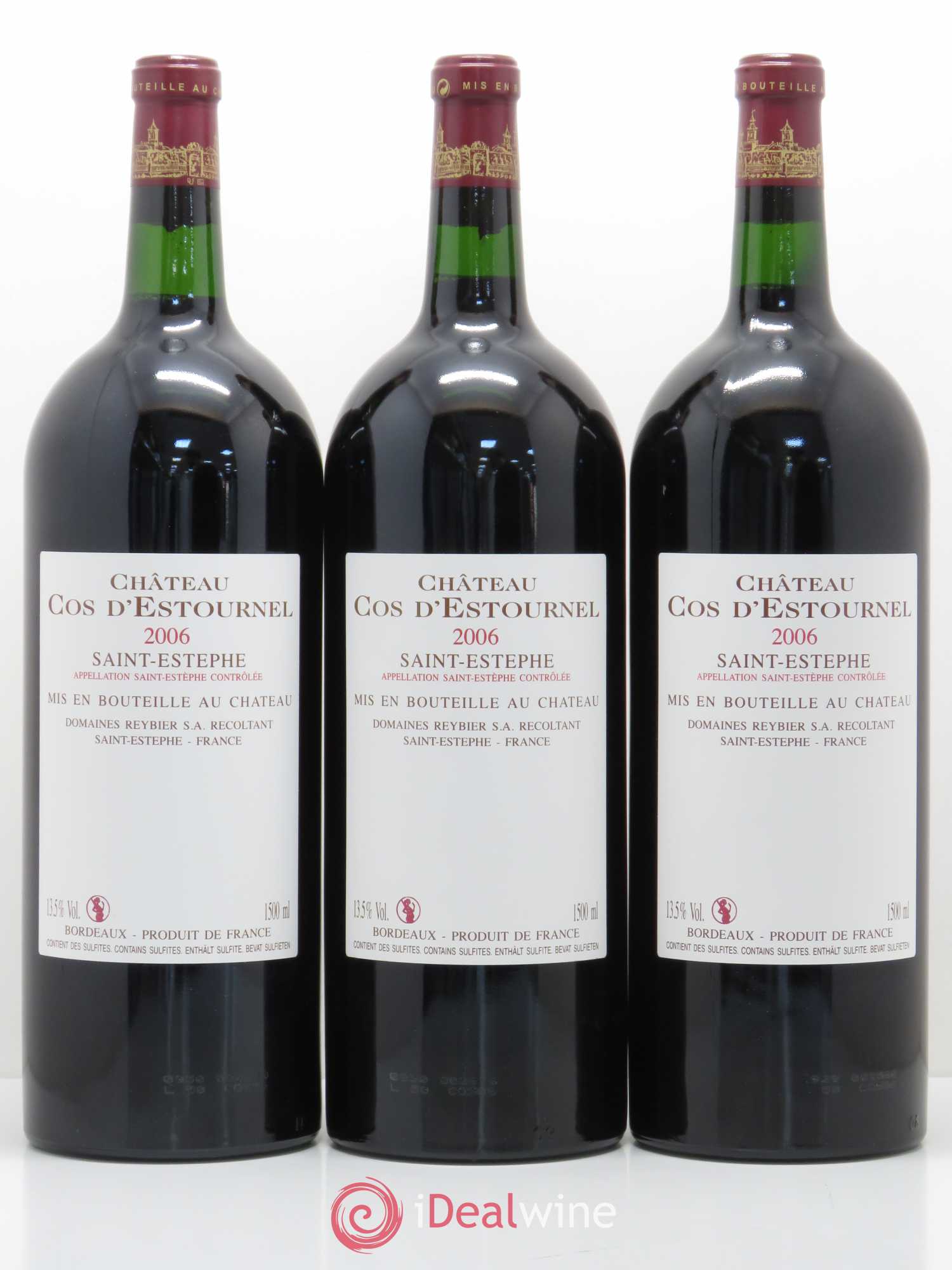 Cos d'Estournel 2ème Grand Cru Classé 2006 - Lot de 6 magnums - 4
