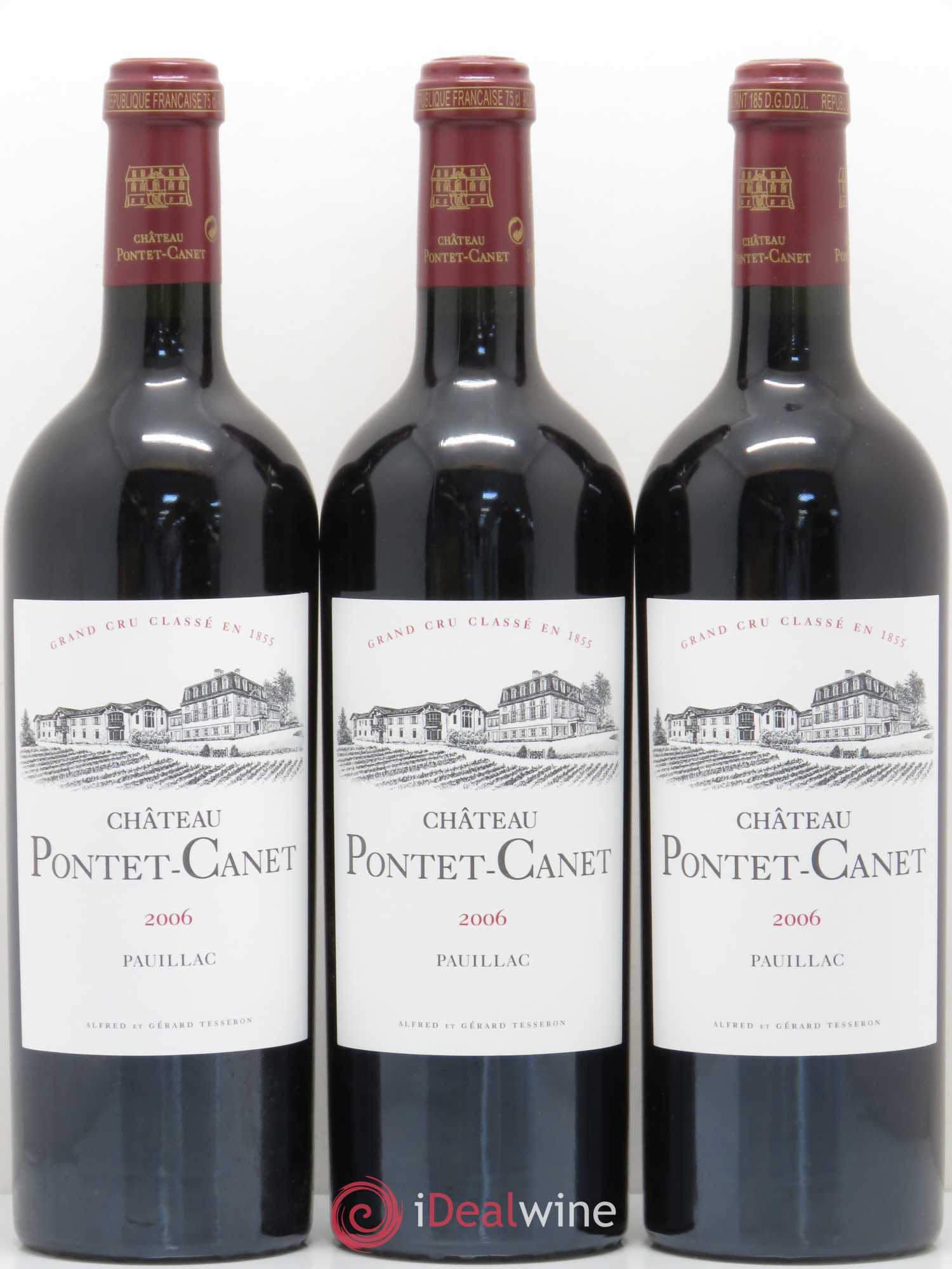 Château Pontet Canet 5ème Grand Cru Classé 2006 - Lot de 12 bouteilles - 4