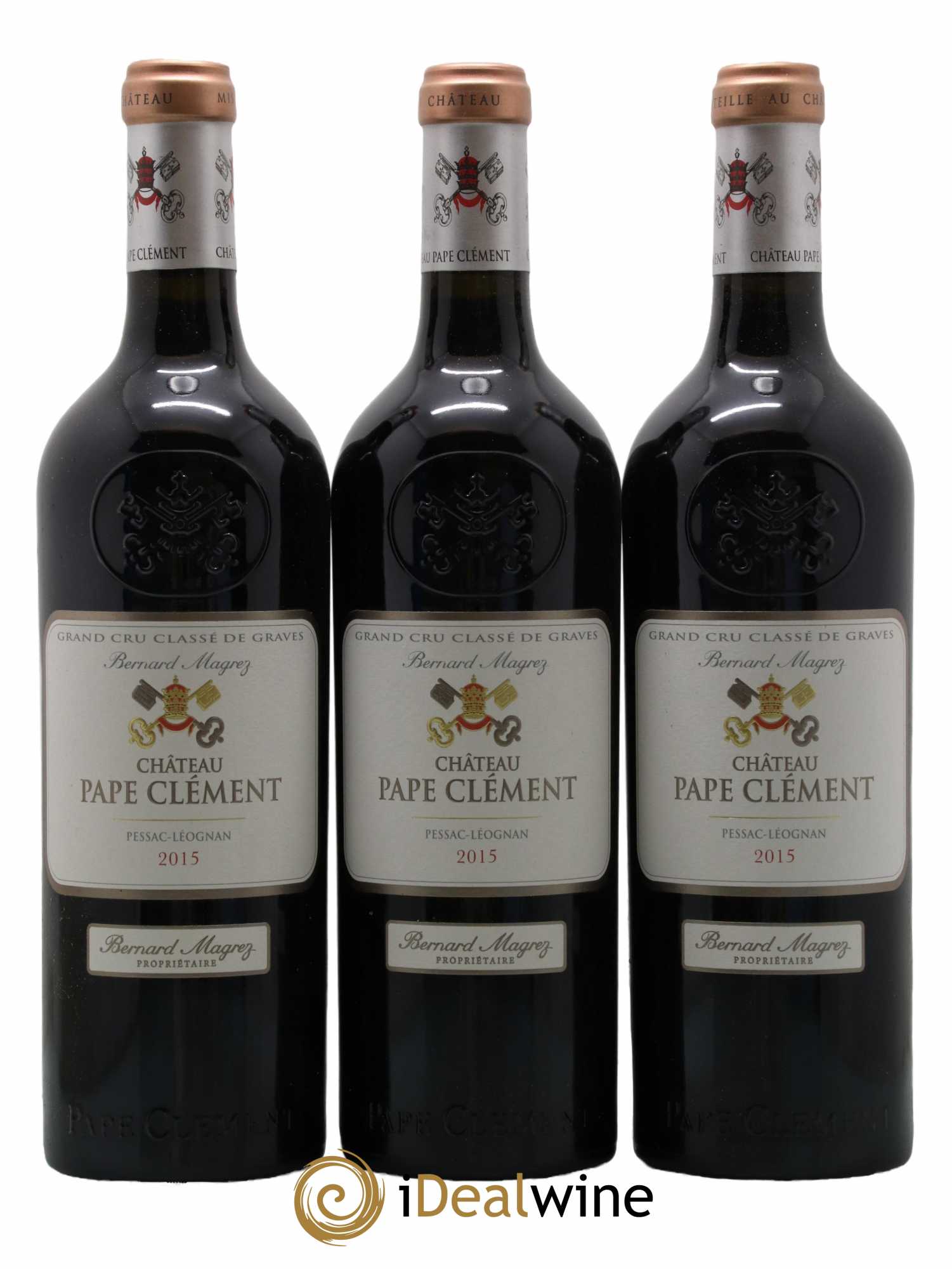 Château Pape Clément Cru Classé de Graves 2015 - Lot de 6 bouteilles - 1