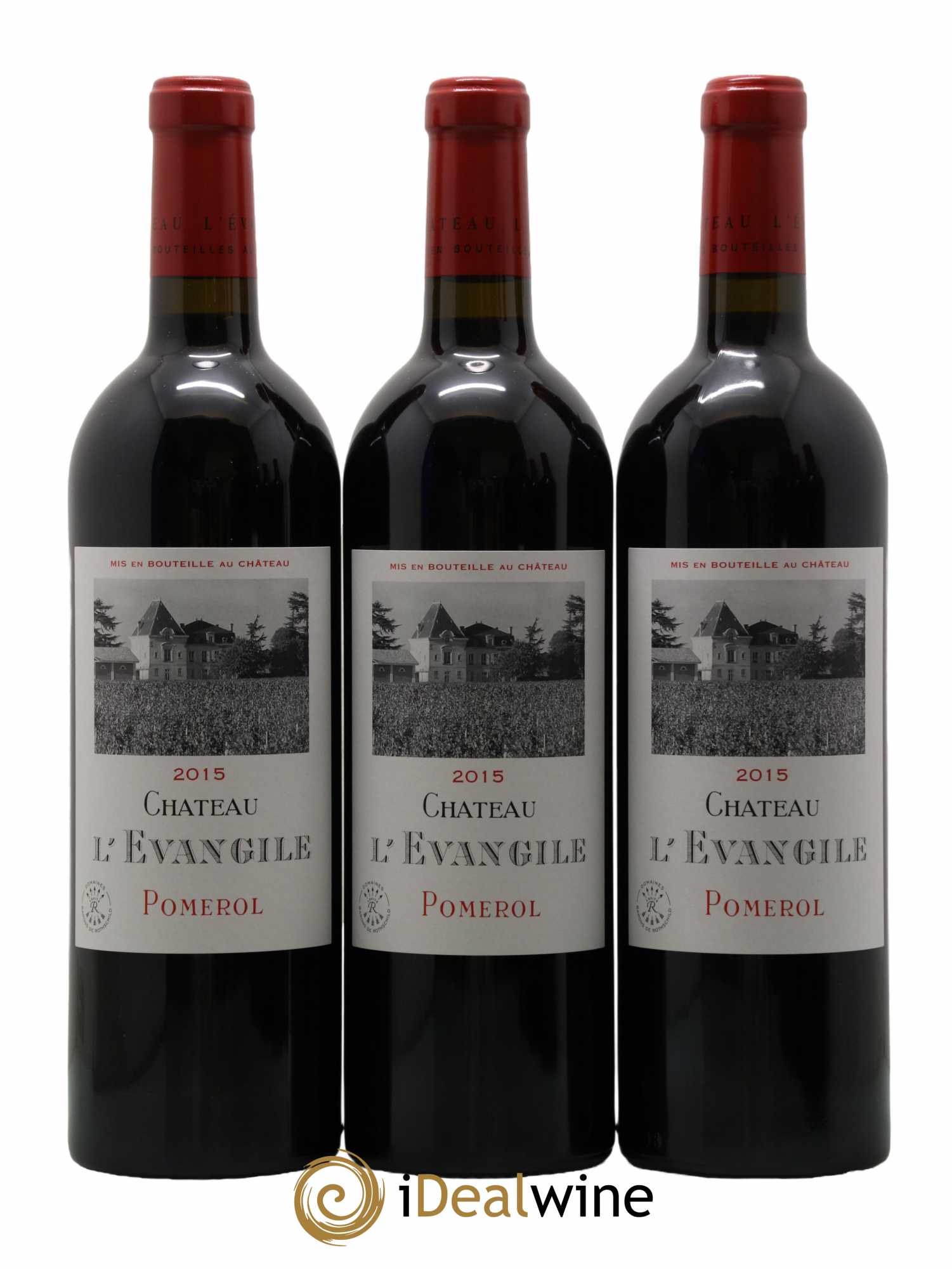 Château l' Évangile 2015 - Lot of 6 bottles - 2