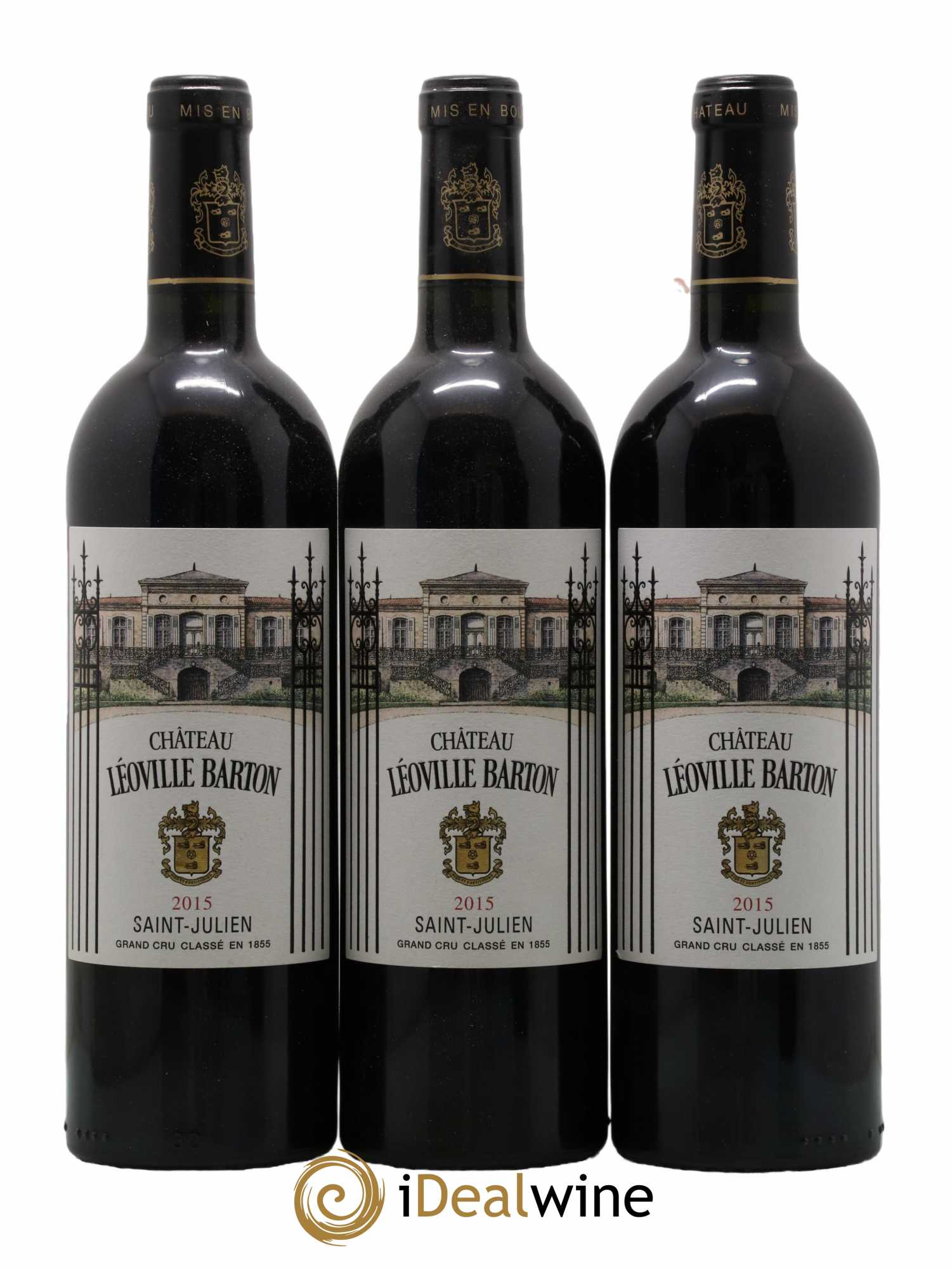 Château Léoville Barton 2ème Grand Cru Classé 2015 - Lot de 6 bouteilles - 1