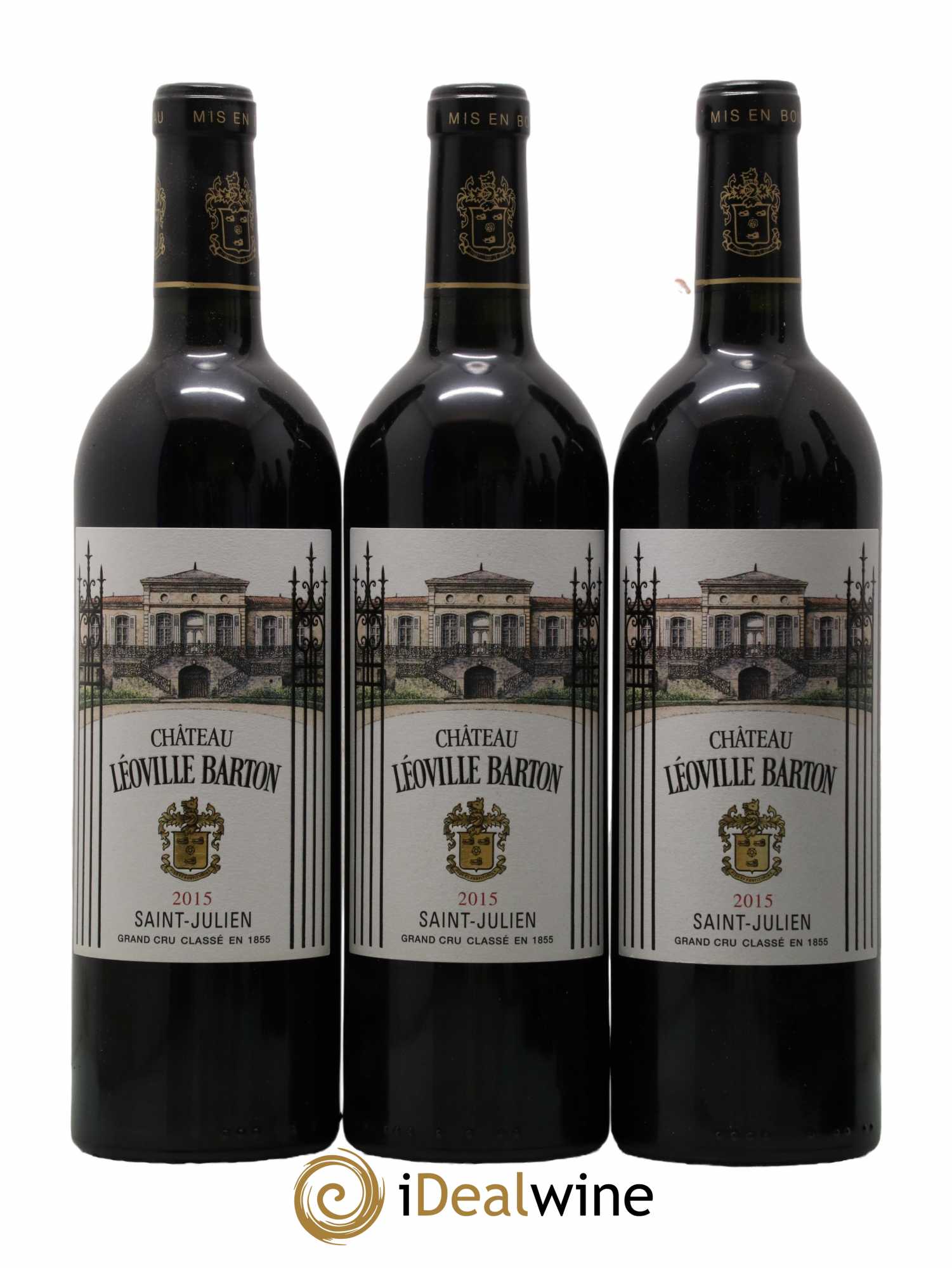 Château Léoville Barton 2ème Grand Cru Classé 2015 - Lot de 6 bouteilles - 2