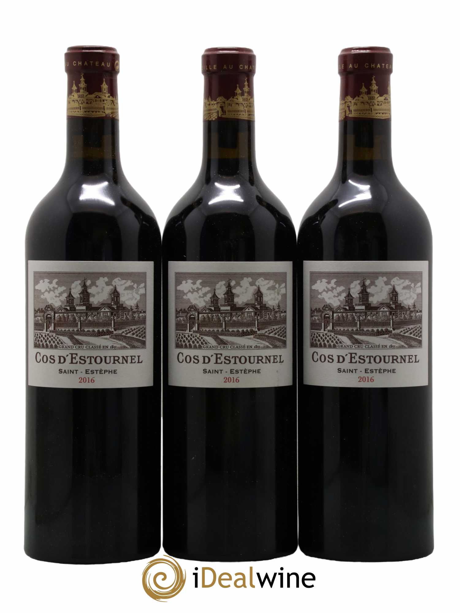 Cos d'Estournel 2ème Grand Cru Classé 2016 - Lot de 3 bouteilles - 0