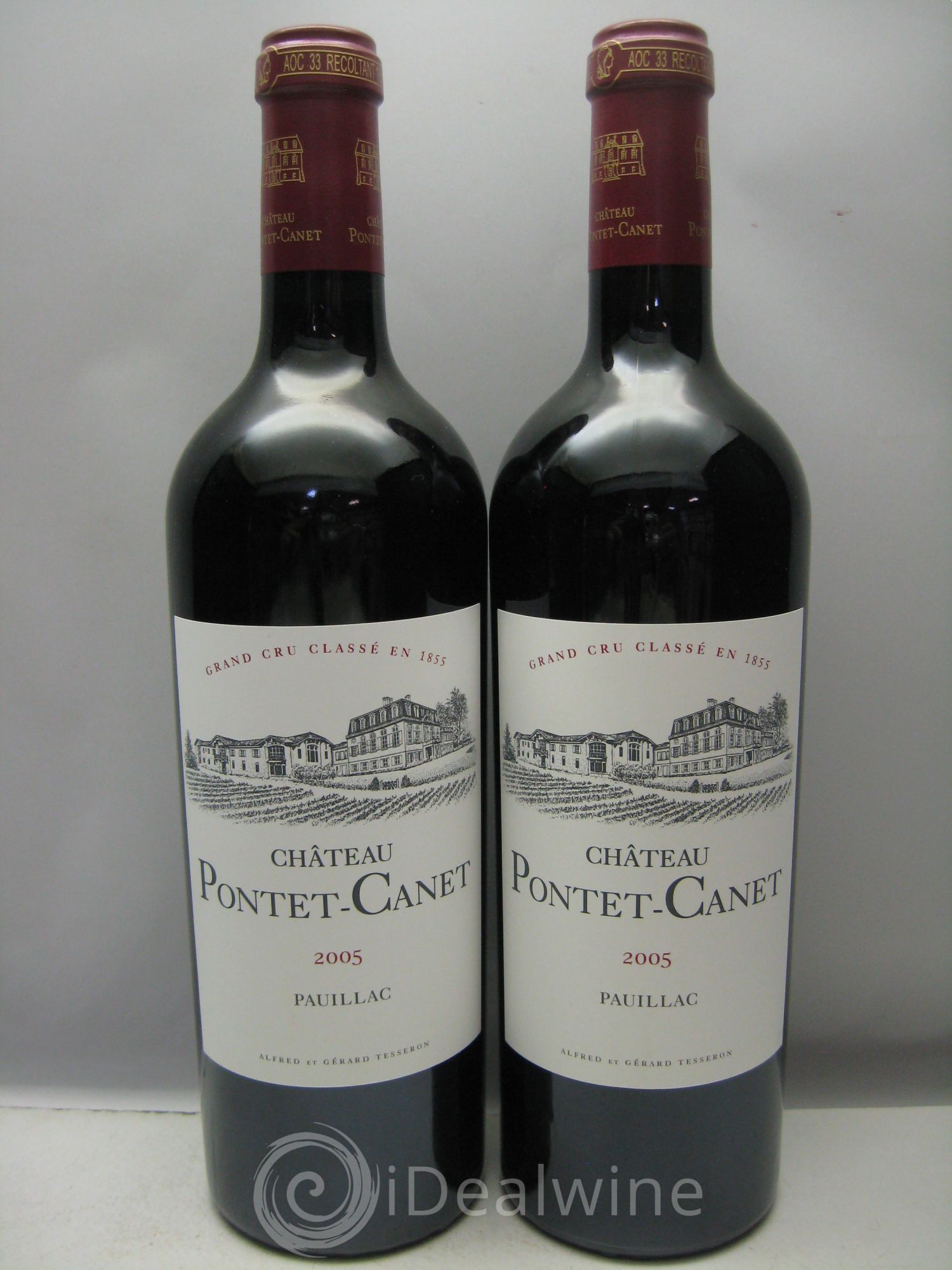 Château Pontet Canet 5ème Grand Cru Classé 2005 - Lot de 12 bouteilles - 2