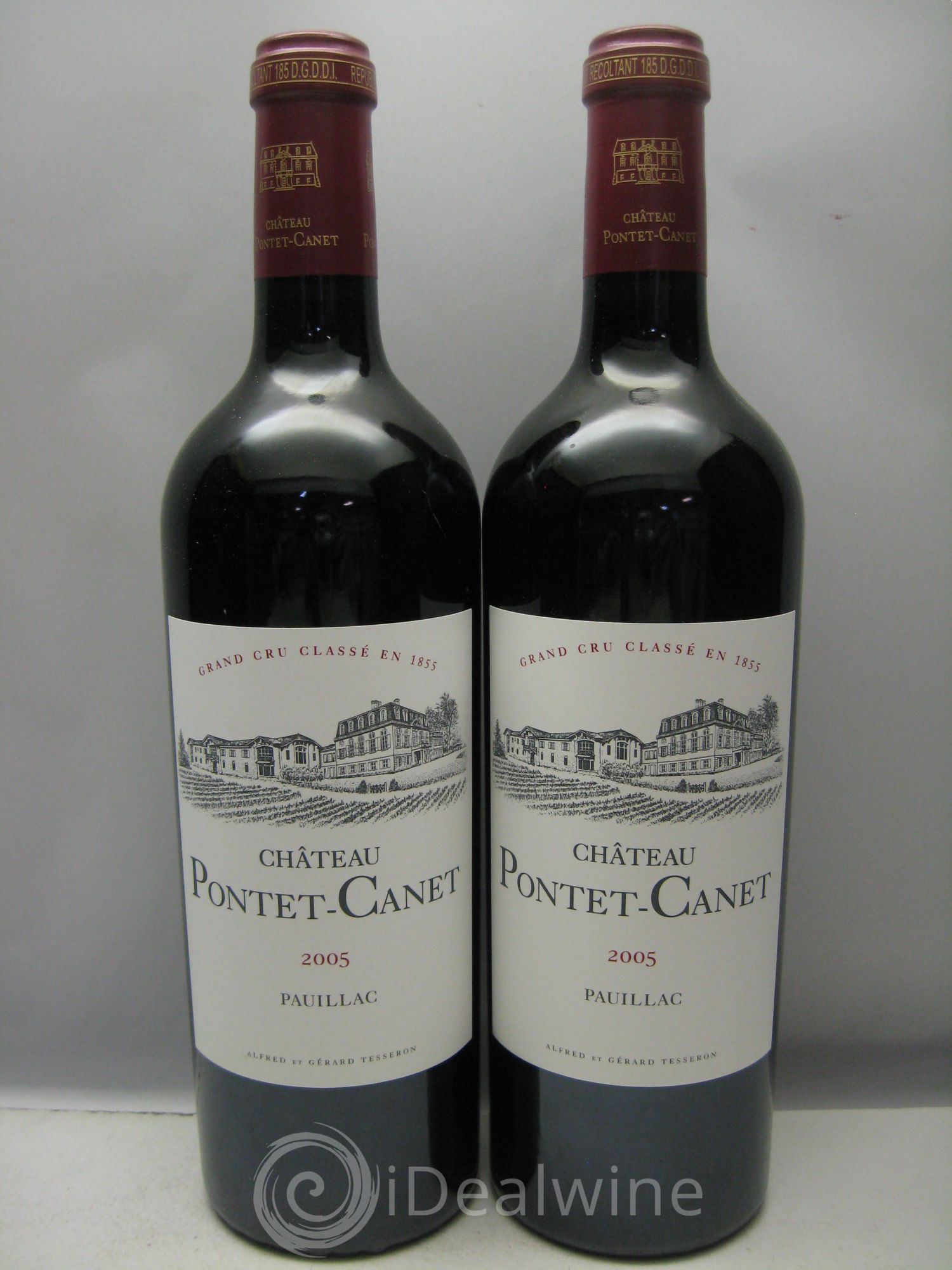 Château Pontet Canet 5ème Grand Cru Classé 2005 - Lot de 12 bouteilles - 5