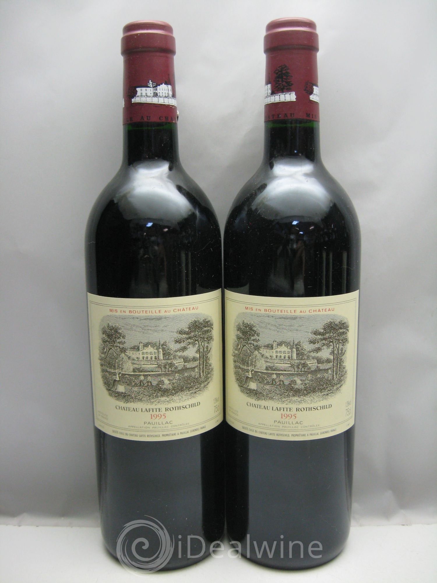 Château Lafite Rothschild 1er Grand Cru Classé 1995 - Lot de 12 bouteilles - 0