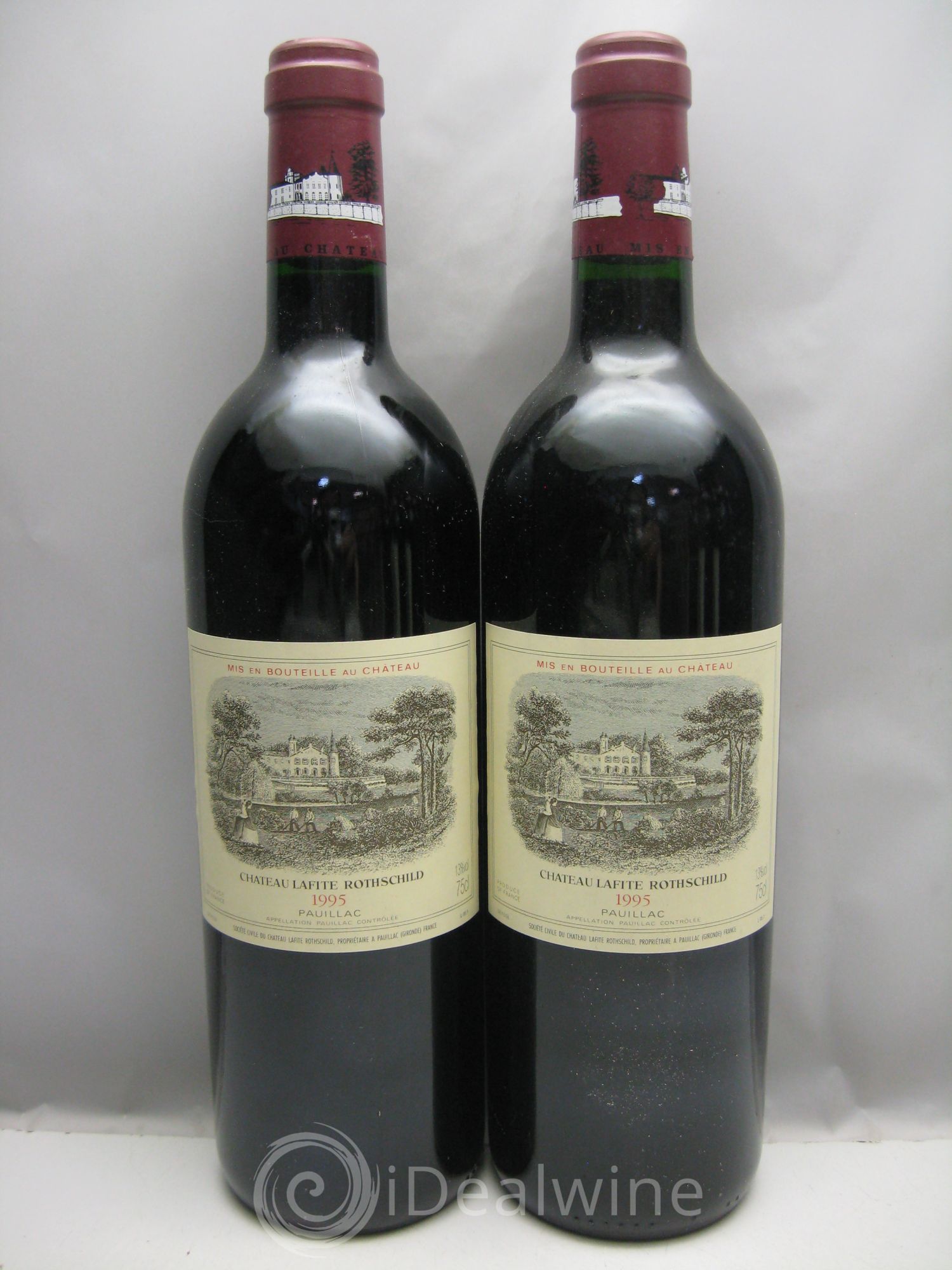 Château Lafite Rothschild 1er Grand Cru Classé 1995 - Lot de 12 bouteilles - 2