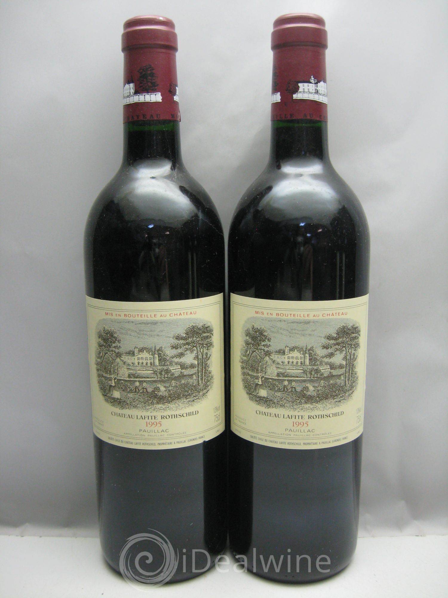 Château Lafite Rothschild 1er Grand Cru Classé 1995 - Lot de 12 bouteilles - 4