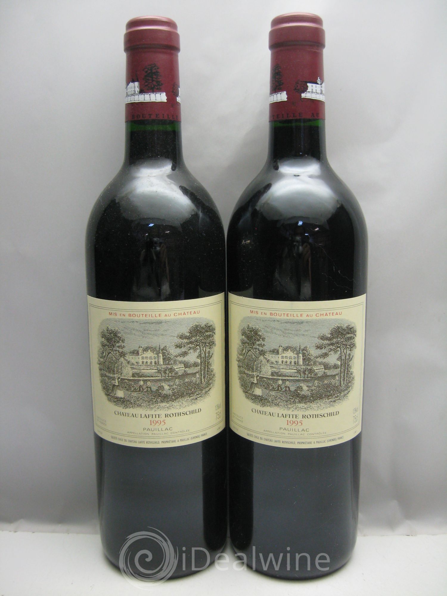Château Lafite Rothschild 1er Grand Cru Classé 1995 - Lot de 12 bouteilles - 5