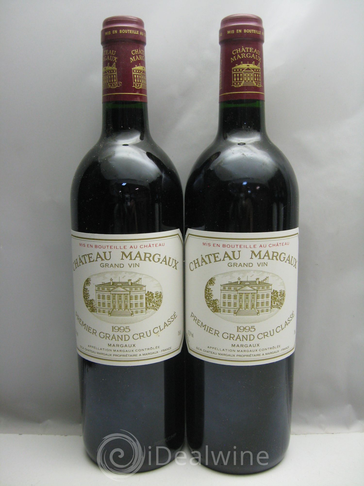 Château Margaux 1er Grand Cru Classé 1995 - Lot de 6 bouteilles - 0